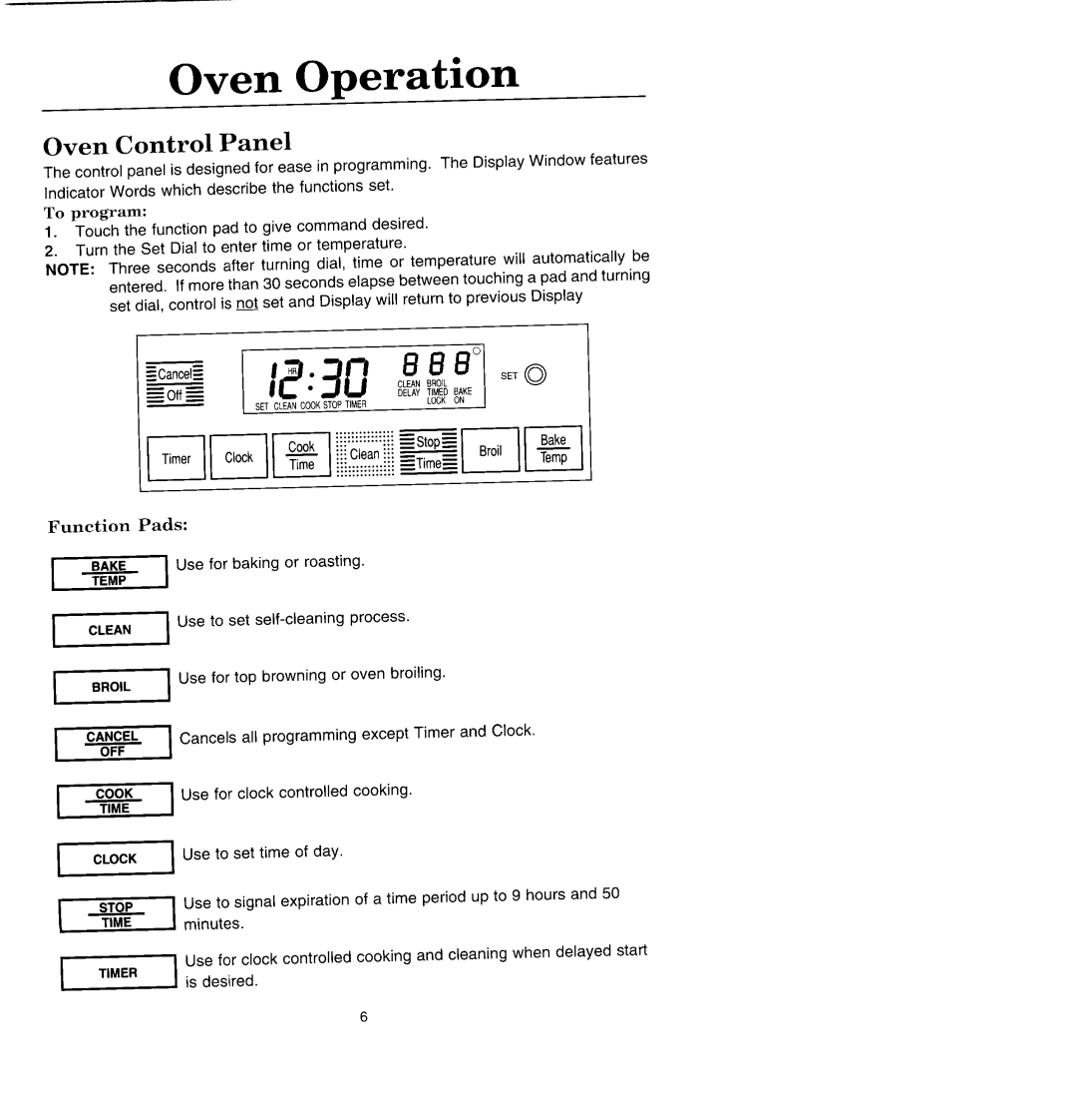 Jenn-Air W131 manual Oven Control Panel, To program 