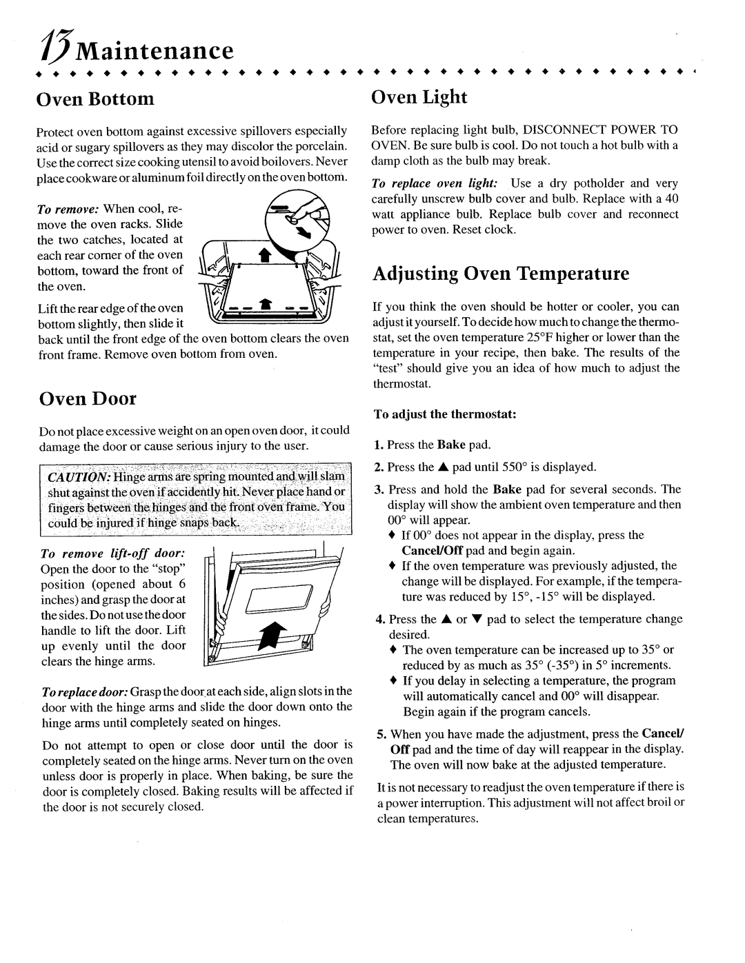 Jenn-Air WG30100 manual 