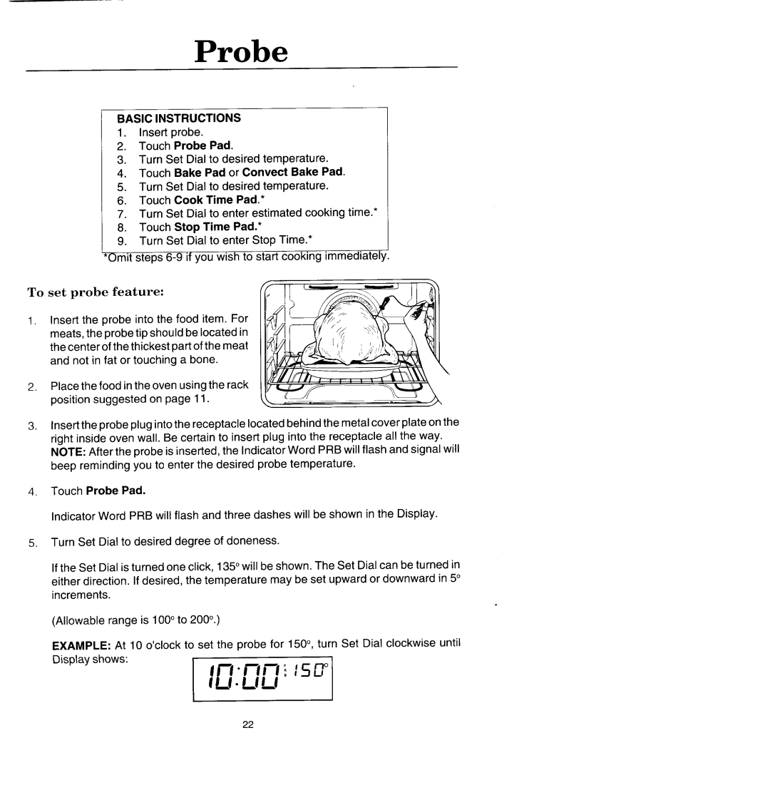 Jenn-Air WW2780, WM2780 manual Probe, ID.mmp 