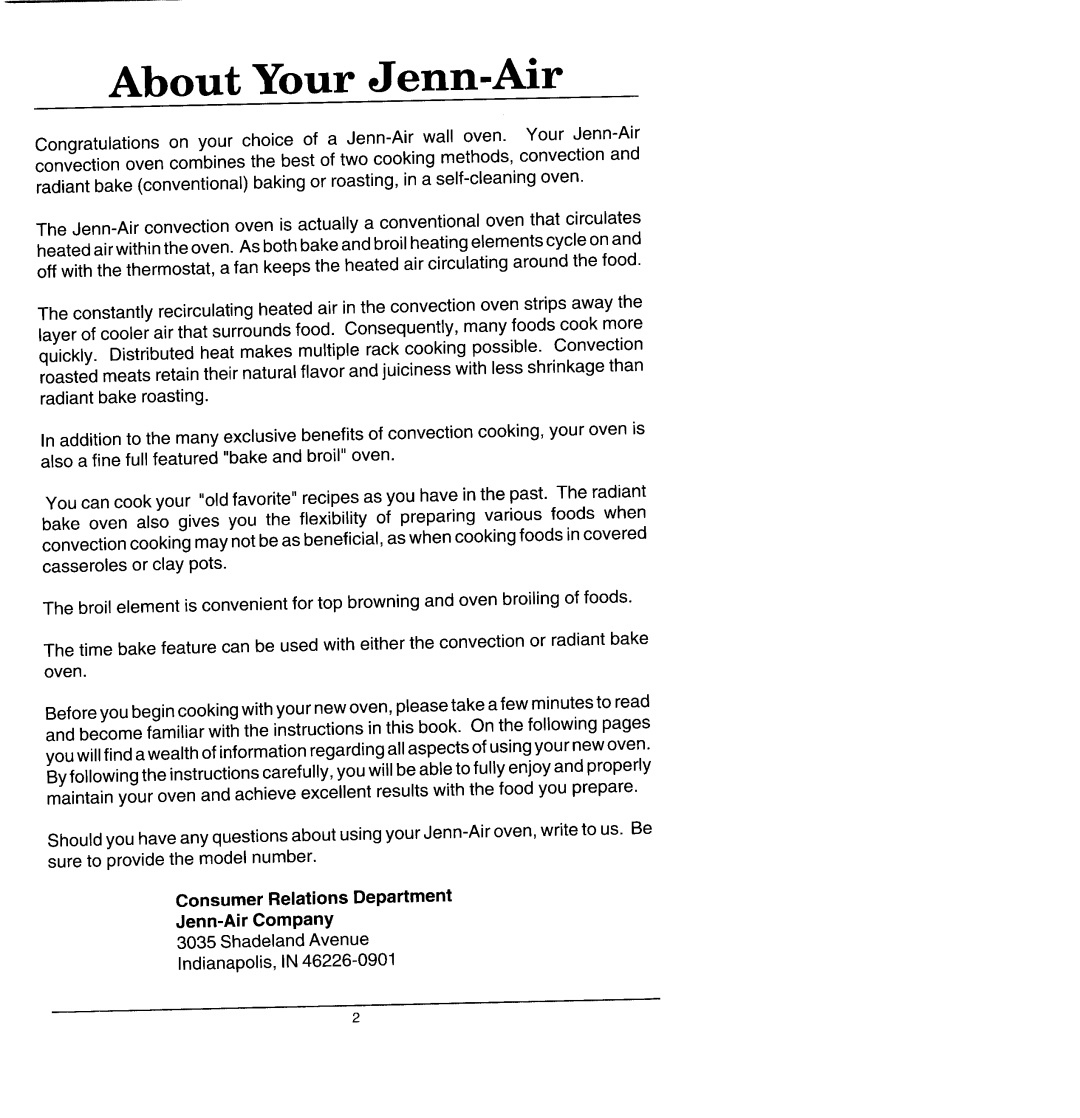 Jenn-Air WW2780, WM2780 manual About Your Jenn-Air 