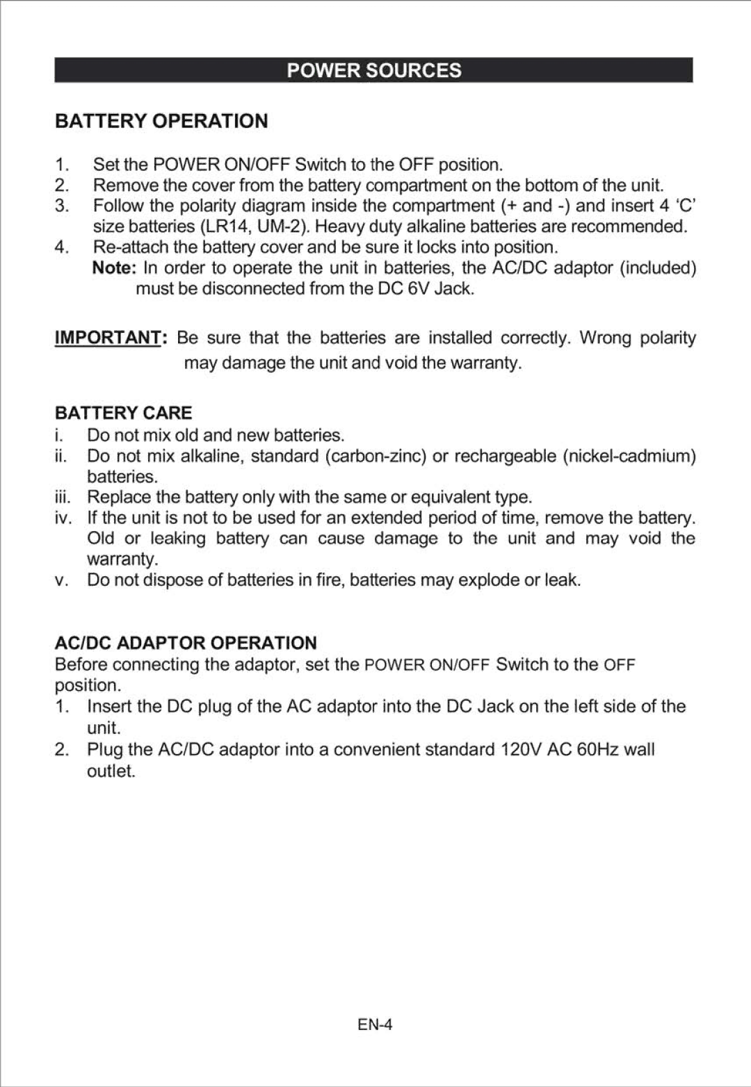 Jensen CD-470C manual 