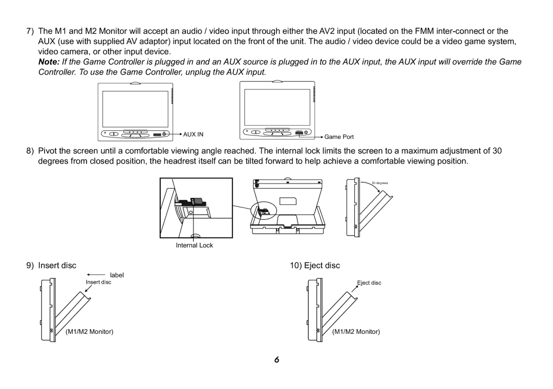 Jensen HR9000PKG operation manual Insert disc Eject disc 