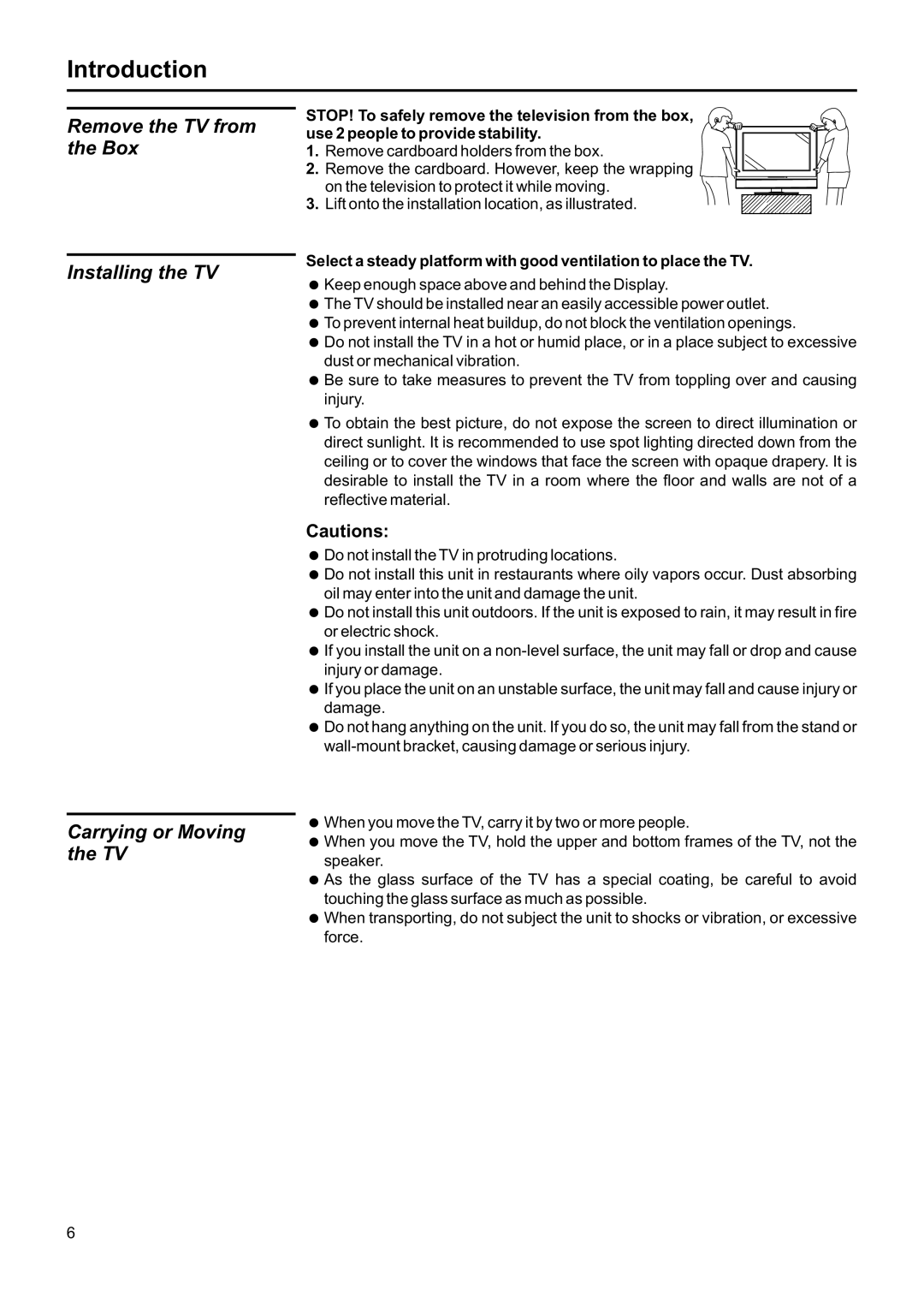 Jensen JE1507DC operation manual Introduction 