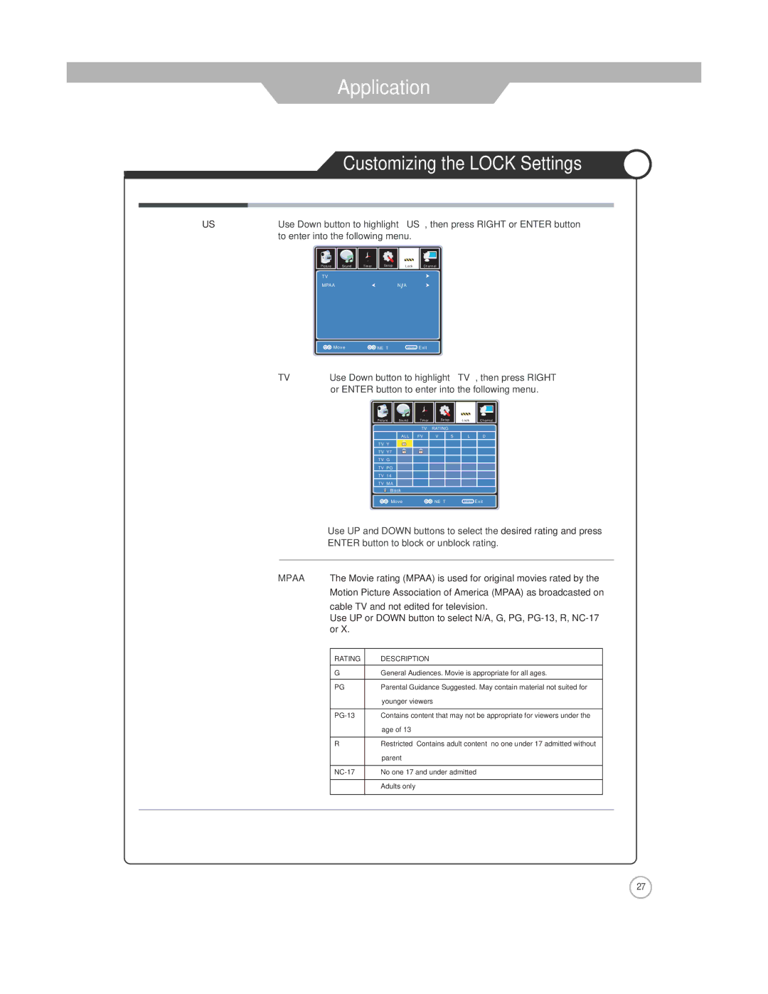 Jensen JE2608WV manual Mpaa 