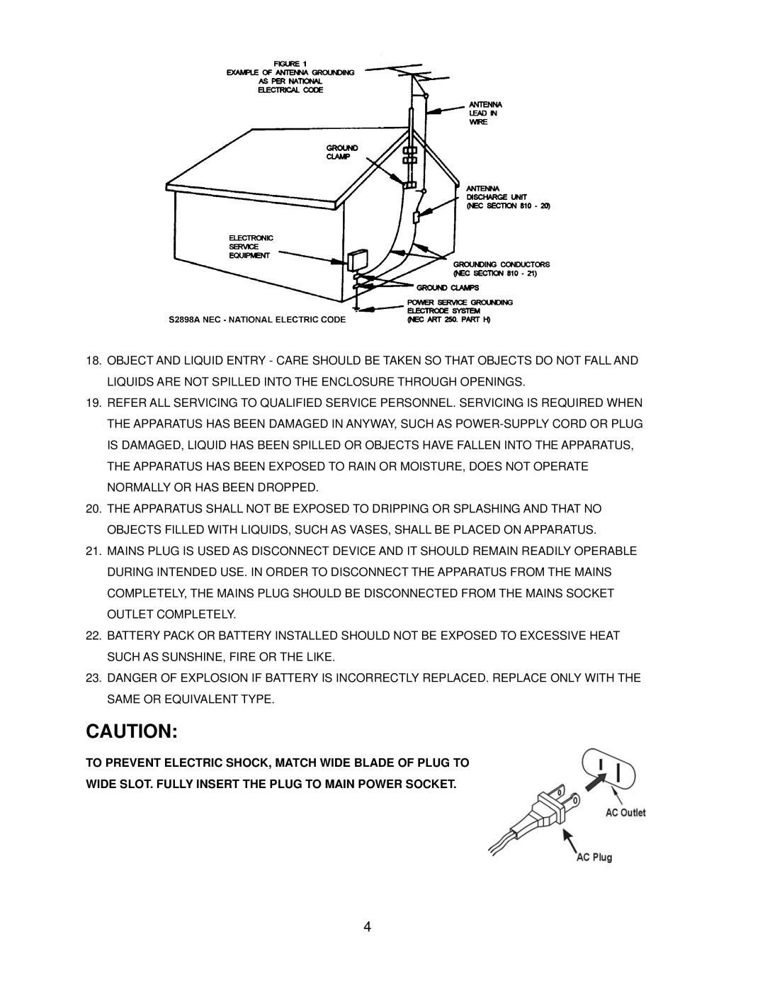 Jensen JTA-980 user manual 