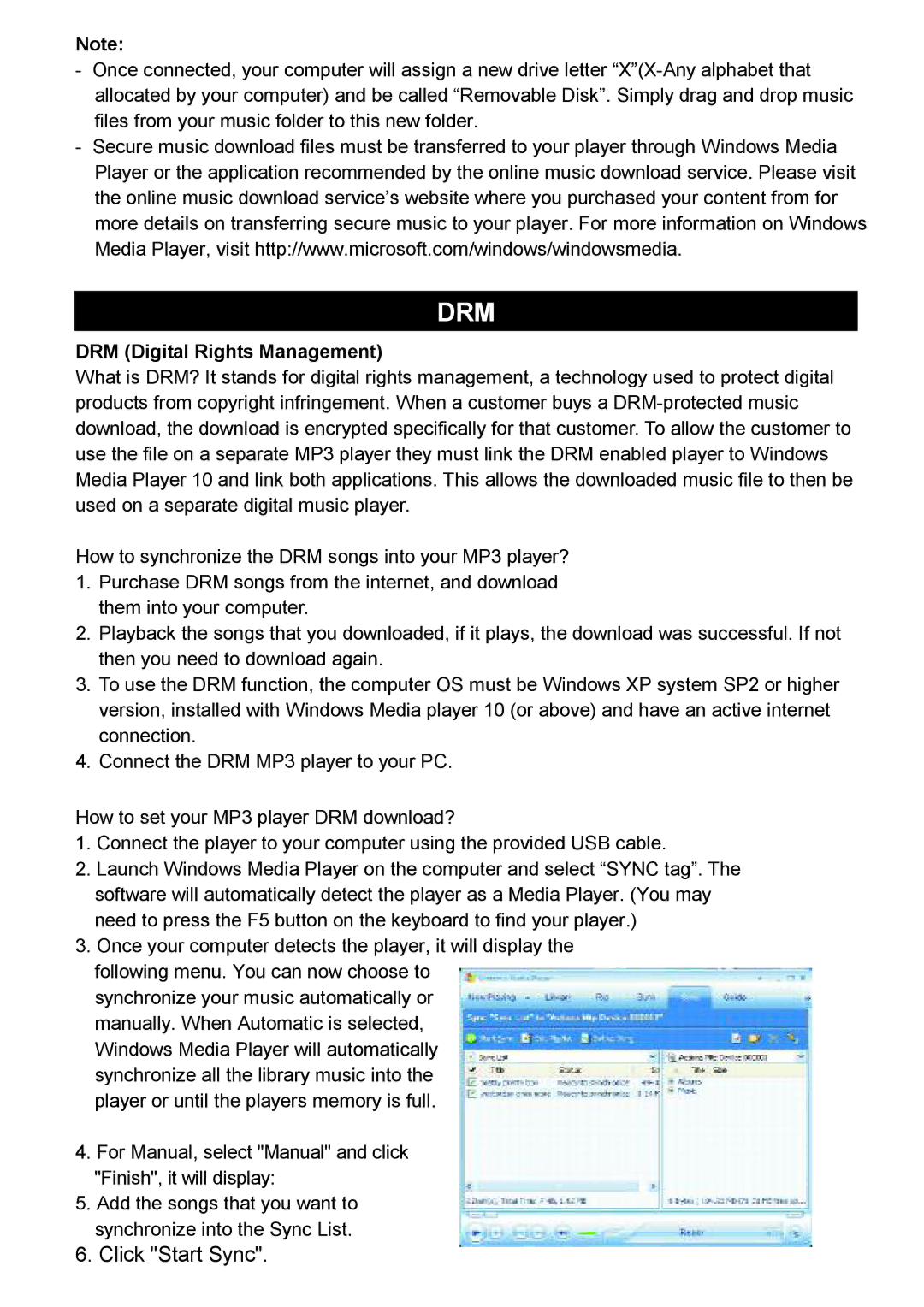 Jensen KT2045 owner manual Drm, DRM Digital Rights Management 