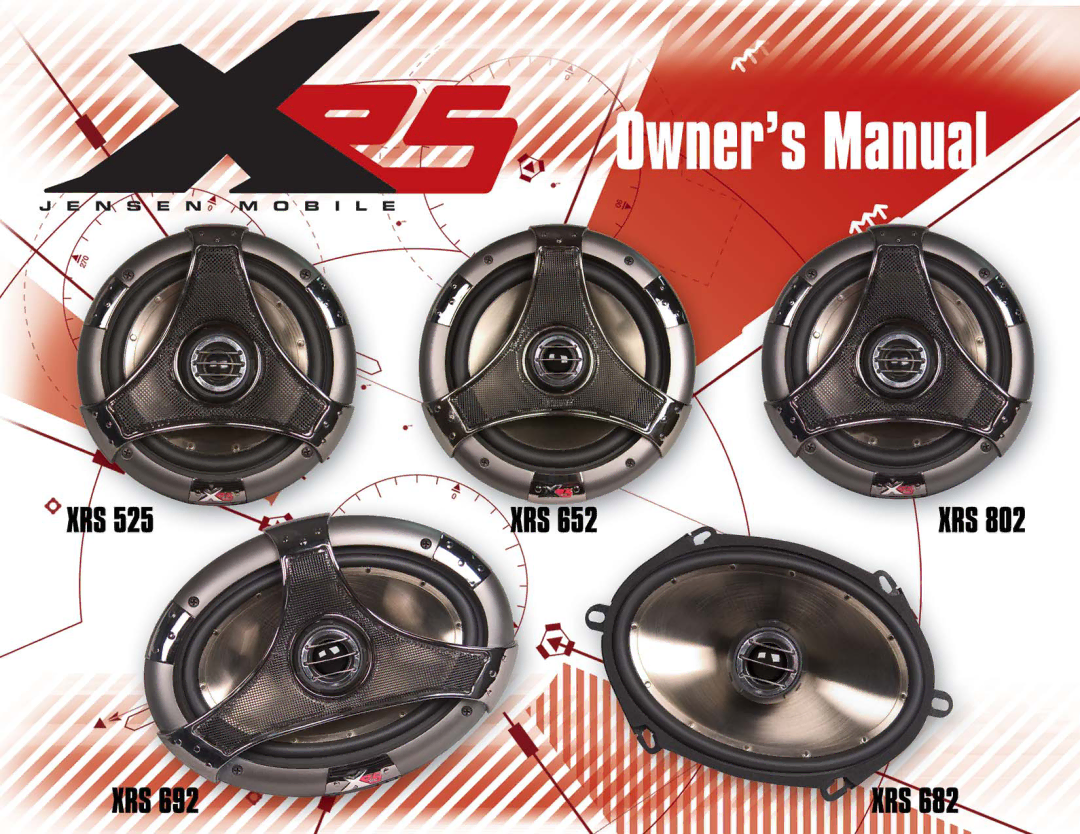 Jensen XRS Series manual 