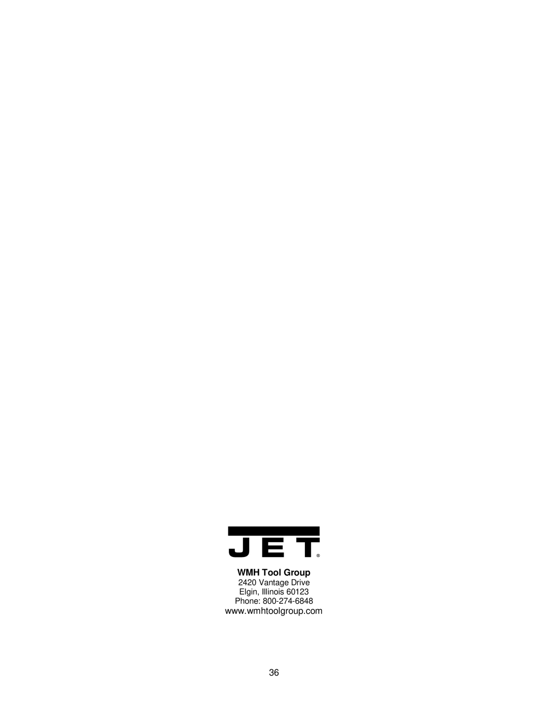 Jet Tools 16-32 Plus operating instructions WMH Tool Group 