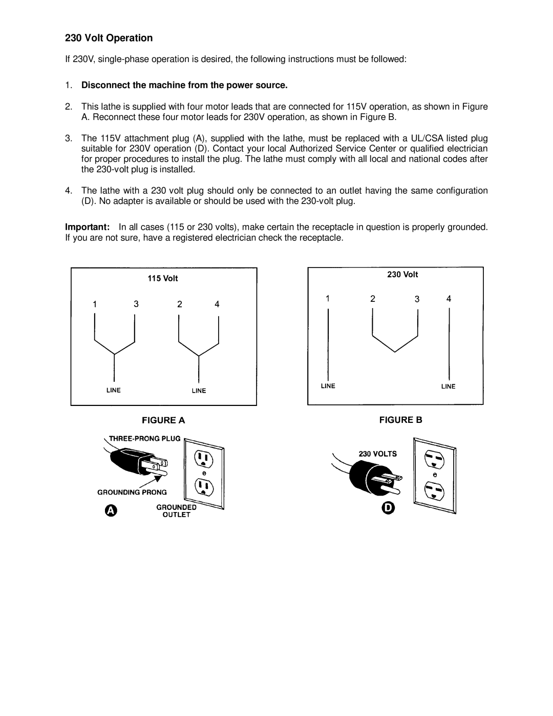 Jet Tools 708358 operating instructions Disconnect the machine from the power source 