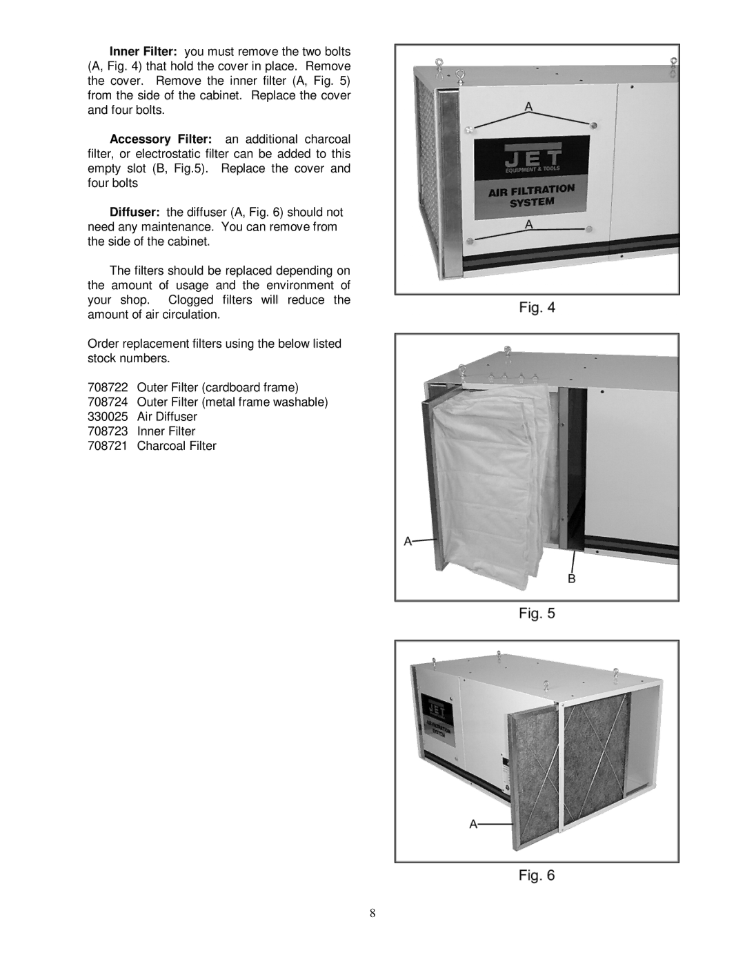 Jet Tools AFS-2000 owner manual 