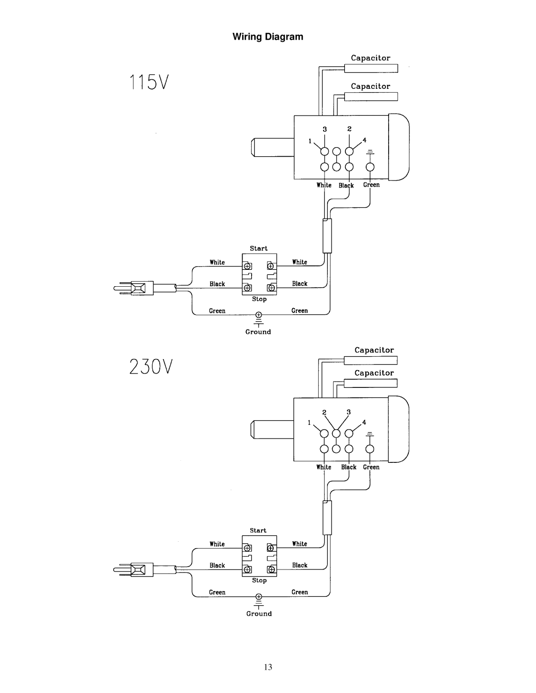 Jet Tools DC-650TS owner manual Wiring Diagram 