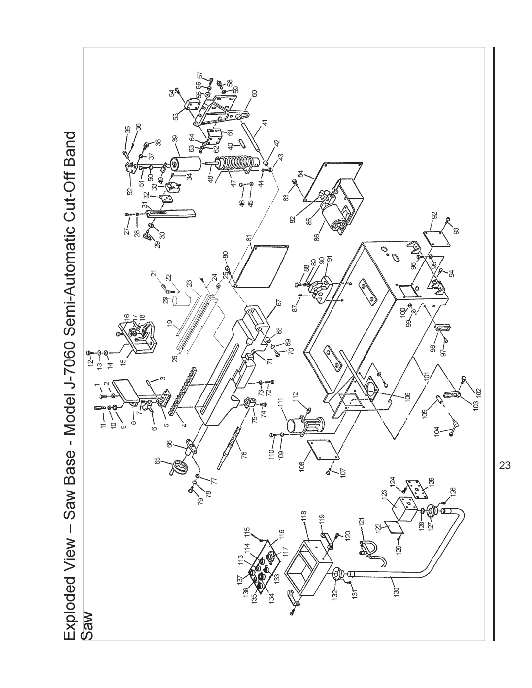 Jet Tools J-7060 operating instructions 55 56 