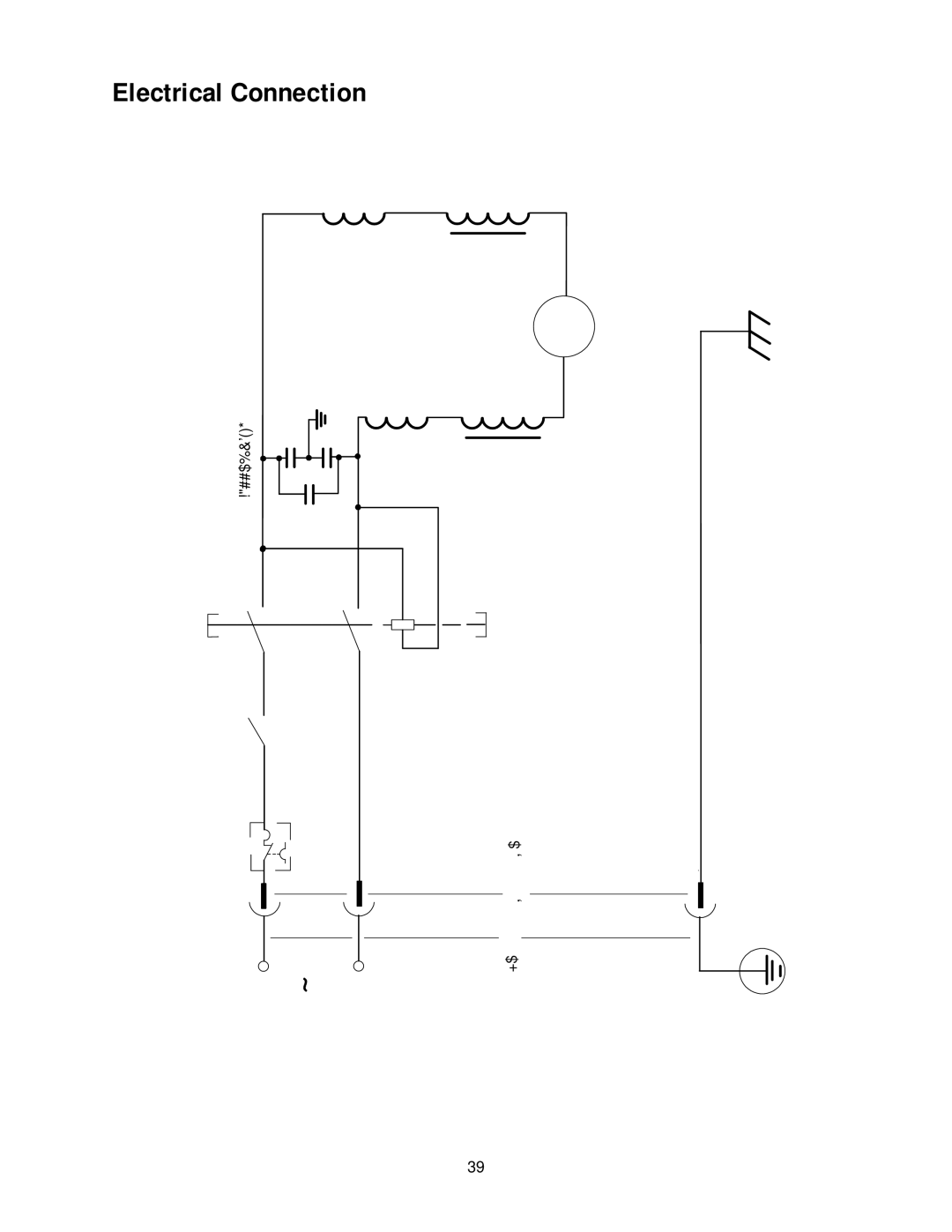 Jet Tools JJP-10BTOS operating instructions Electrical Connection 