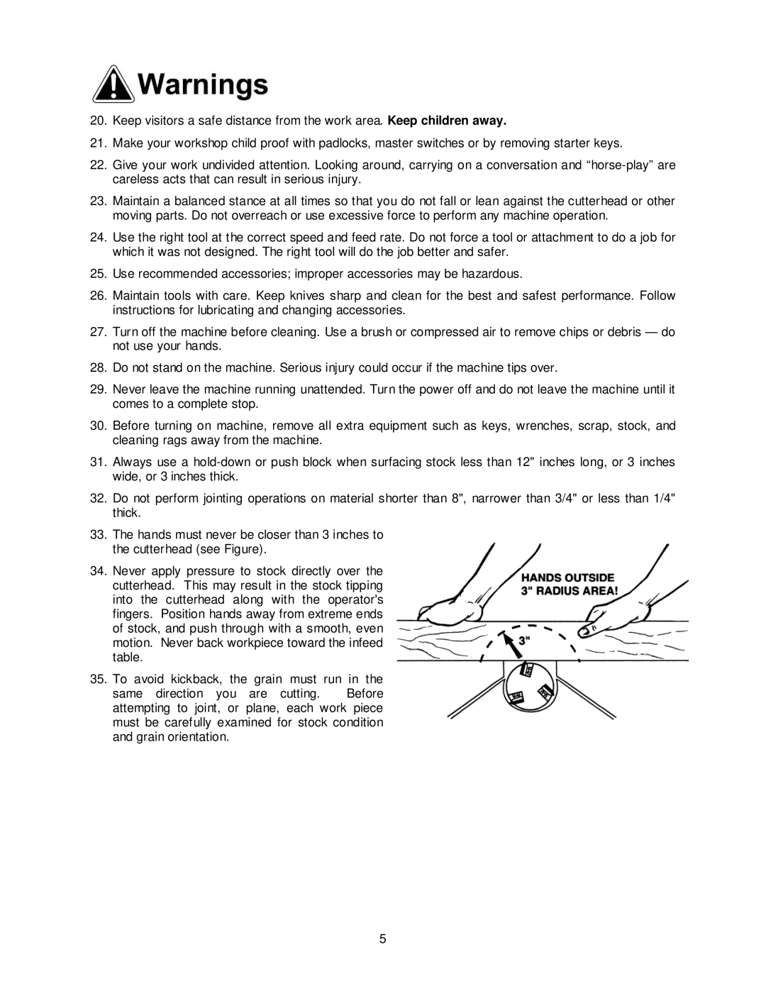 Jet Tools JJP-10BTOS operating instructions 