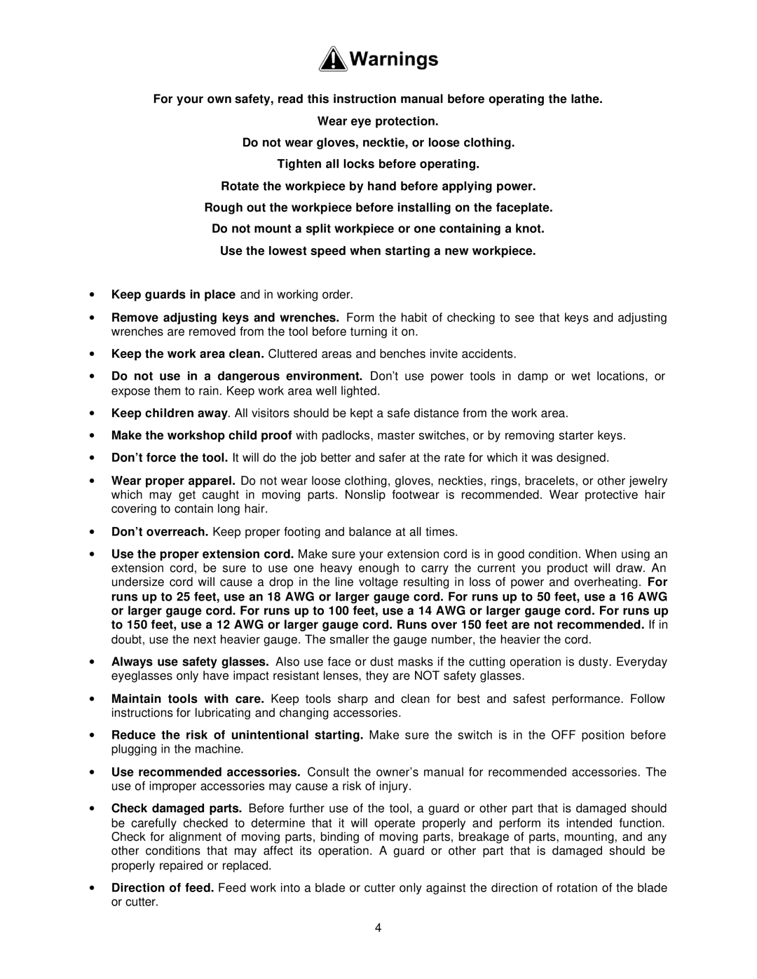 Jet Tools JML-1014I, JWL-1220 operating instructions 