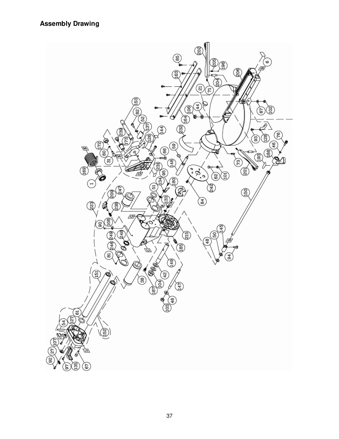 Jet Tools JMS-12SCMS manual Assembly Drawing 