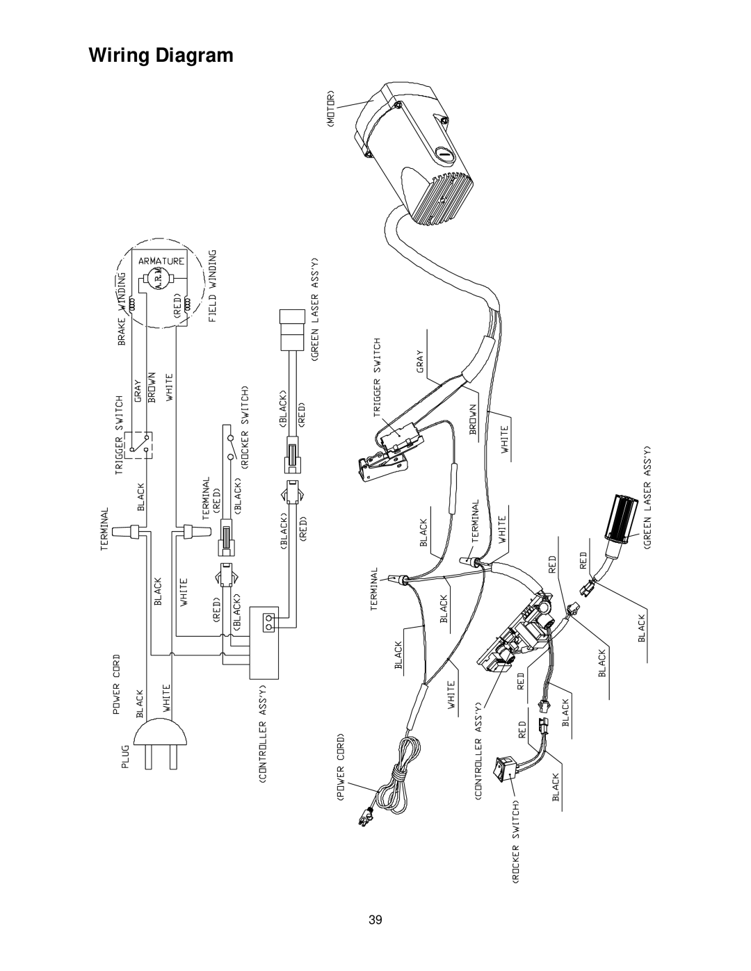 Jet Tools JMS-12SCMS manual Wiring Diagram 