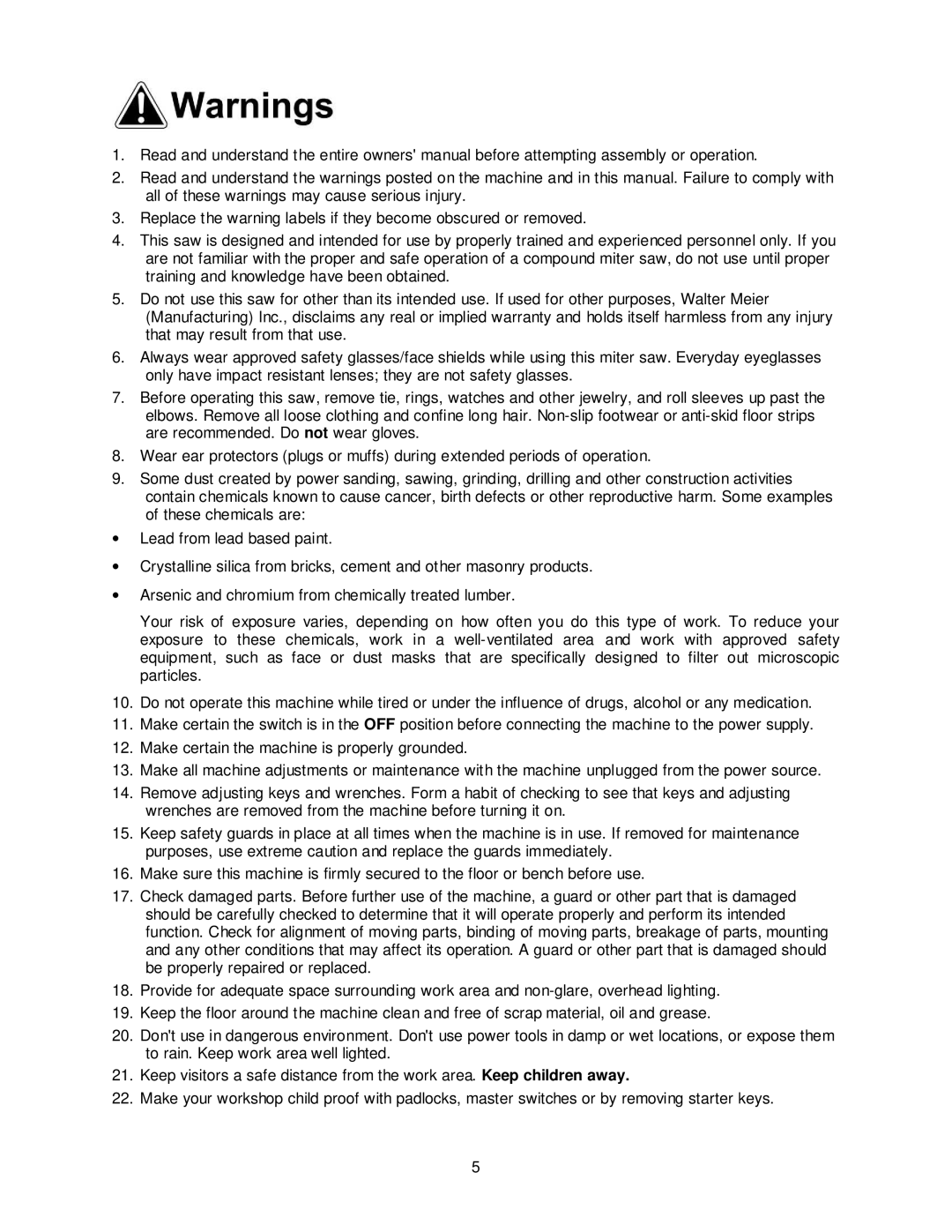 Jet Tools JMS-12SCMS manual 