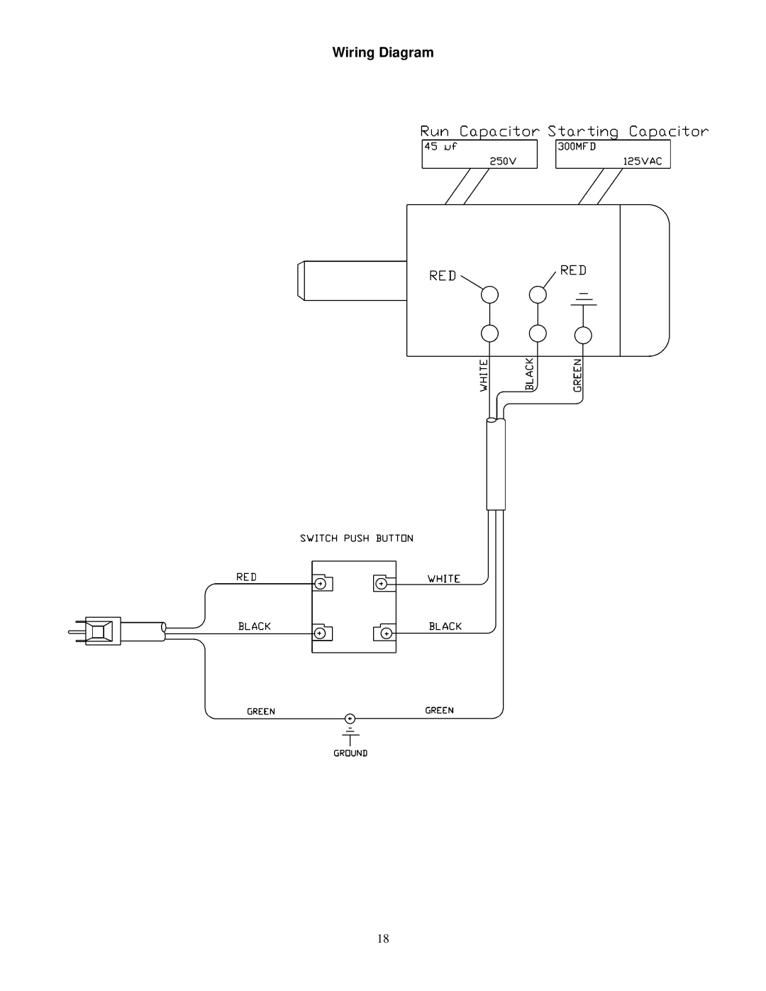 Jet Tools JOVS-10 owner manual Wiring Diagram 