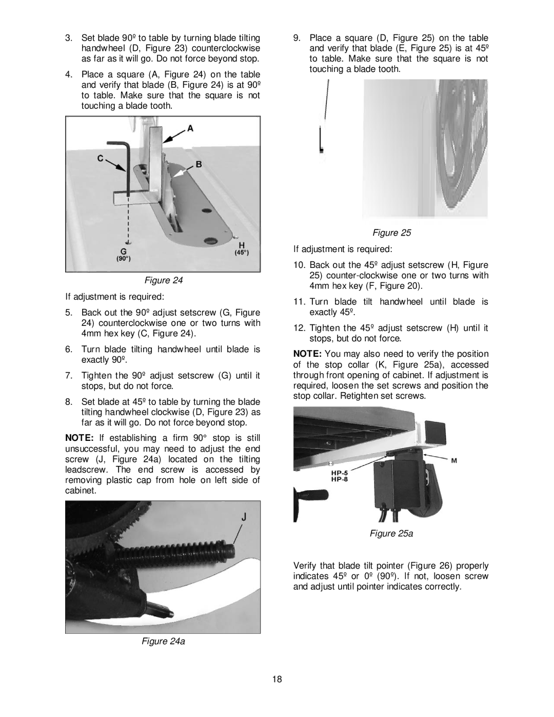 Jet Tools JPS-10TS operating instructions 