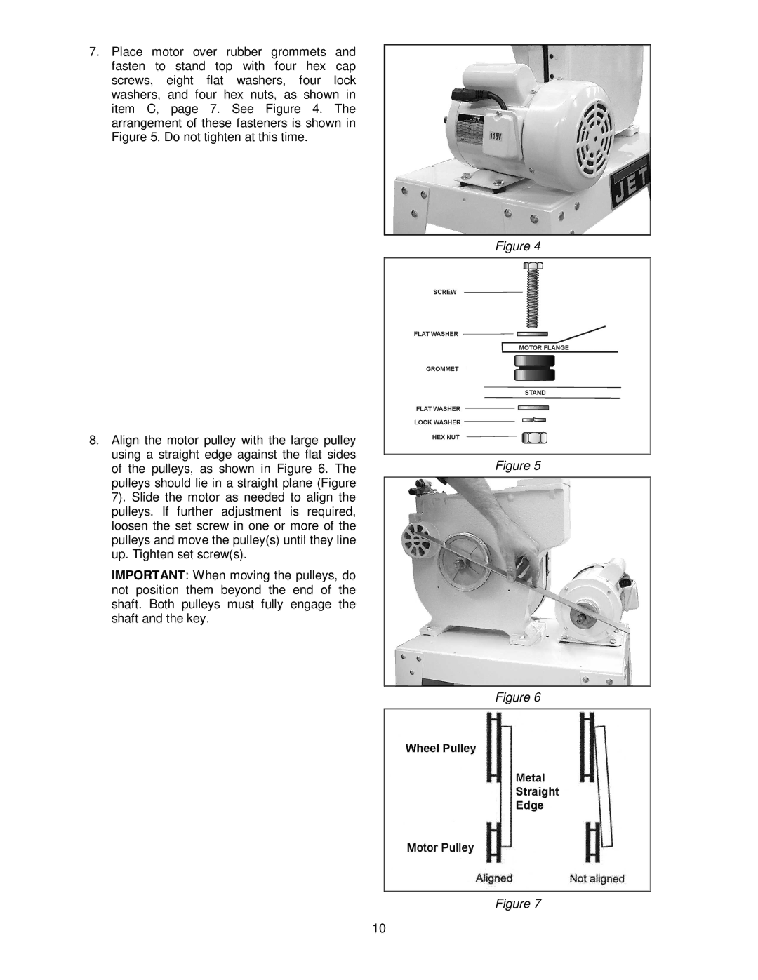 Jet Tools JWBS-14CS, JWBS-14OS operating instructions 