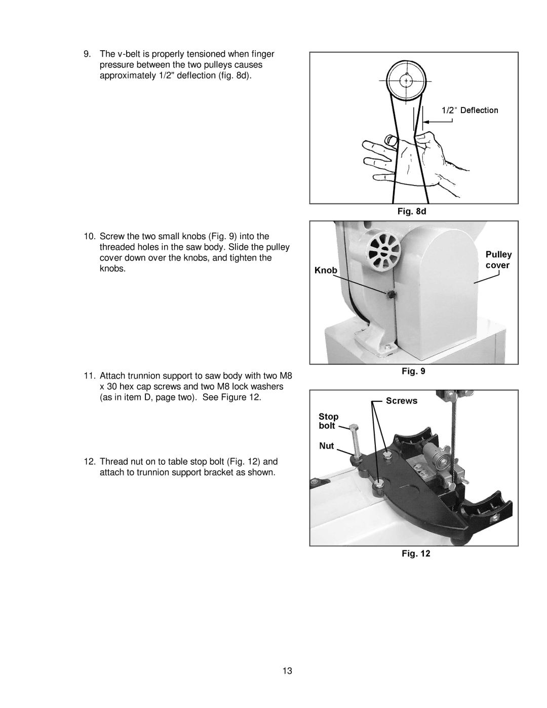 Jet Tools JWBS-14DX operating instructions 