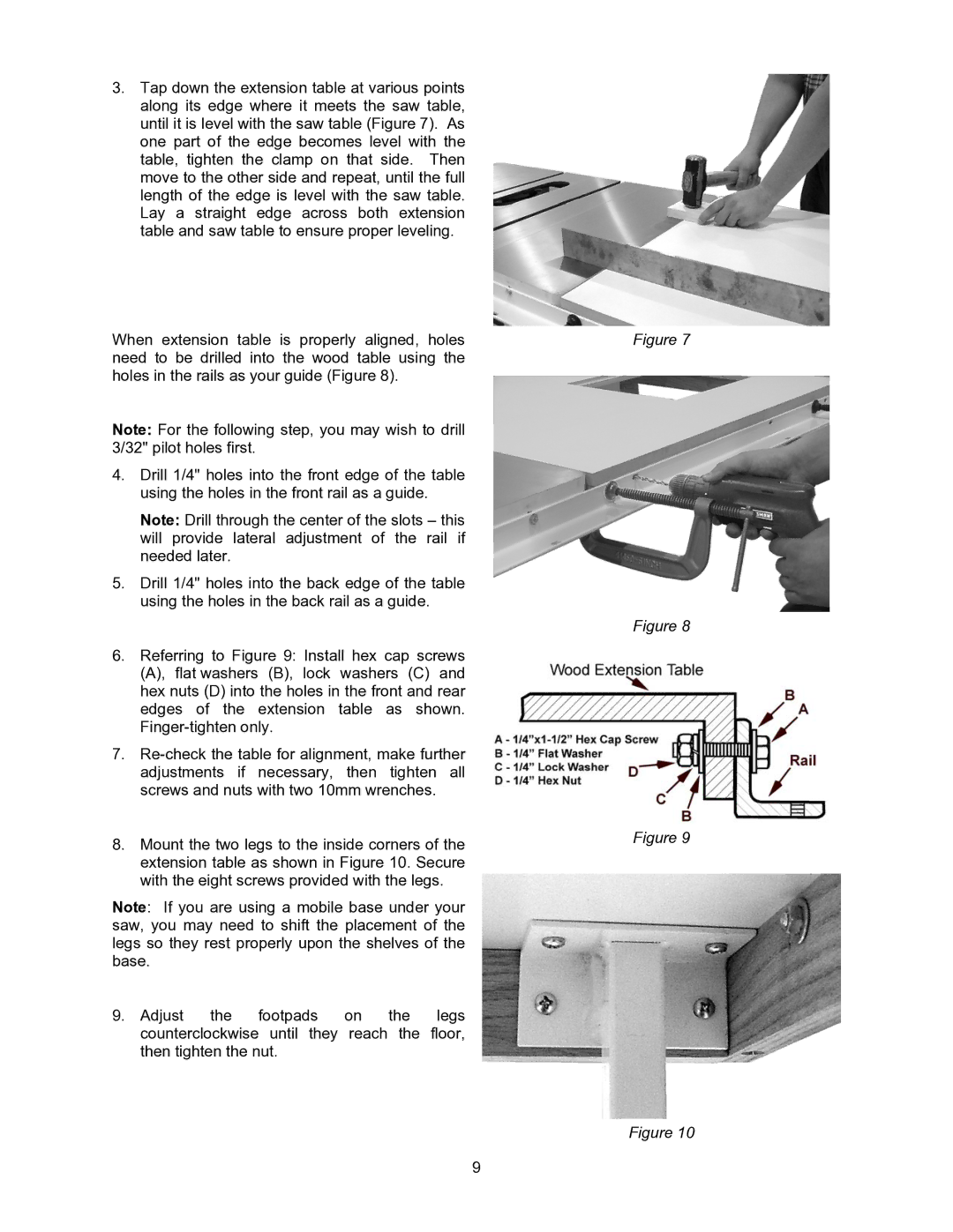 Jet Tools JWCS-10 owner manual 