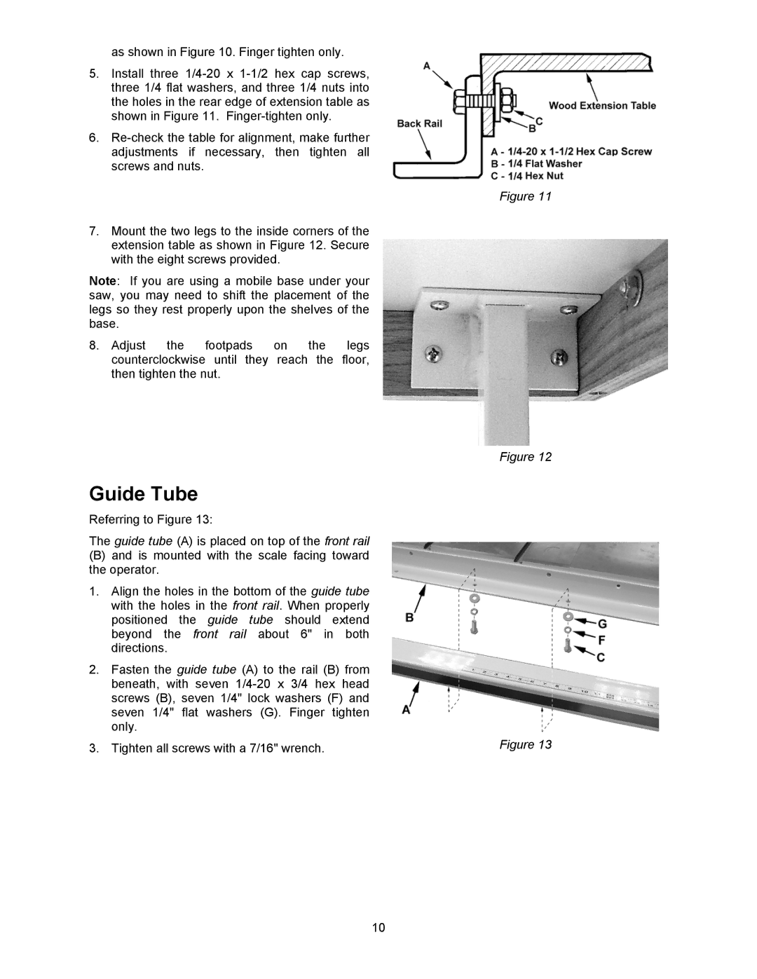 Jet Tools XACTA owner manual Guide Tube 