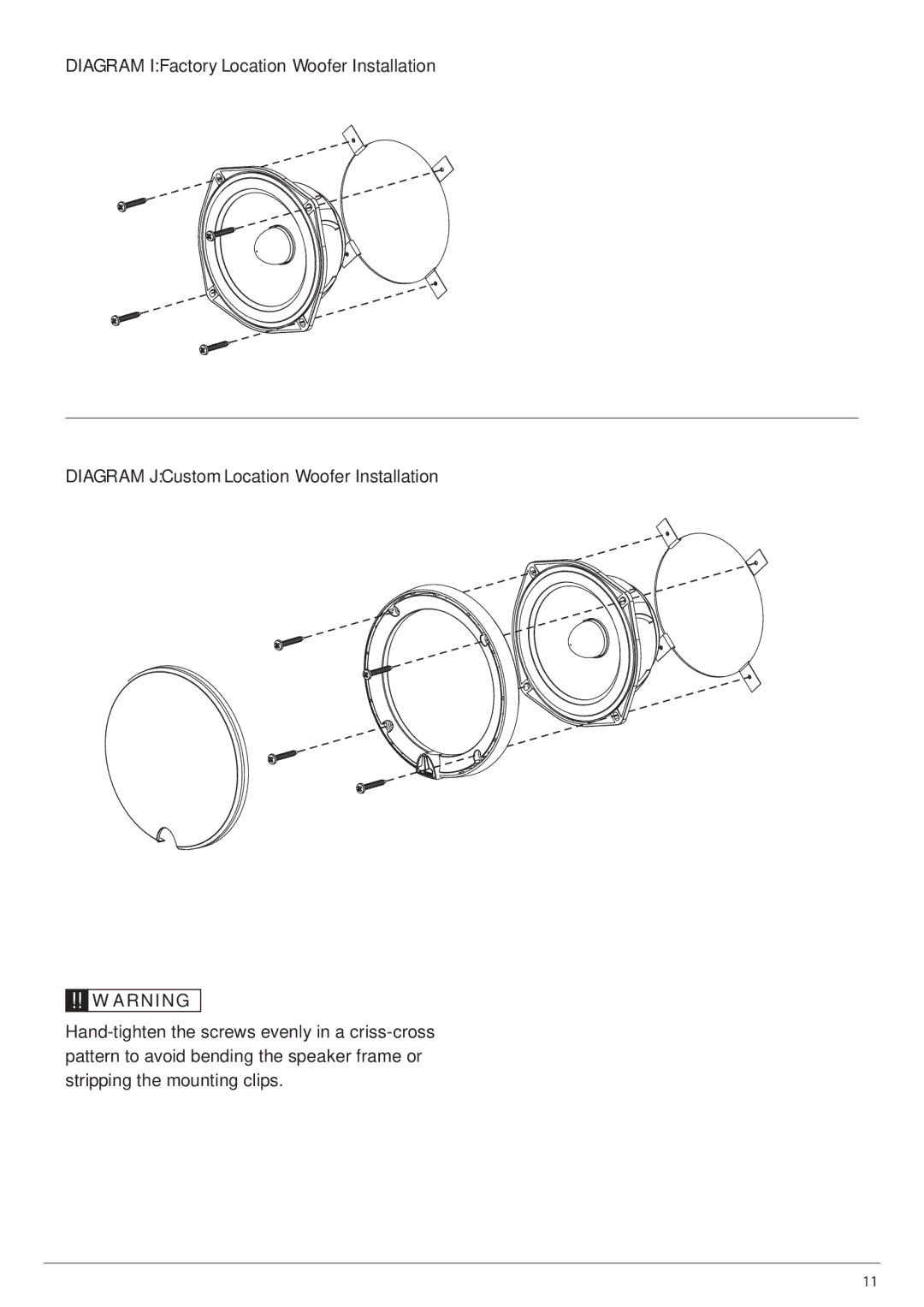 JL Audio C3-100ct, C3-525-XO, C3-525-020810, C3-525cw owner manual 