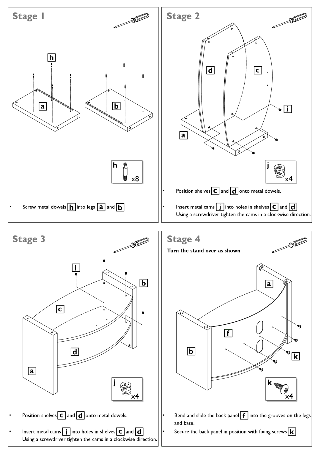 John Lewis JL3/80-W, JL3/110-W instruction manual Stage 