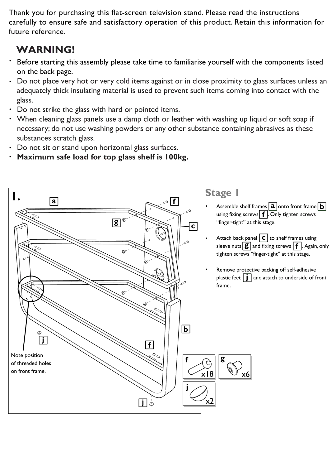 John Lewis JL3/95-CB instruction manual Stage 