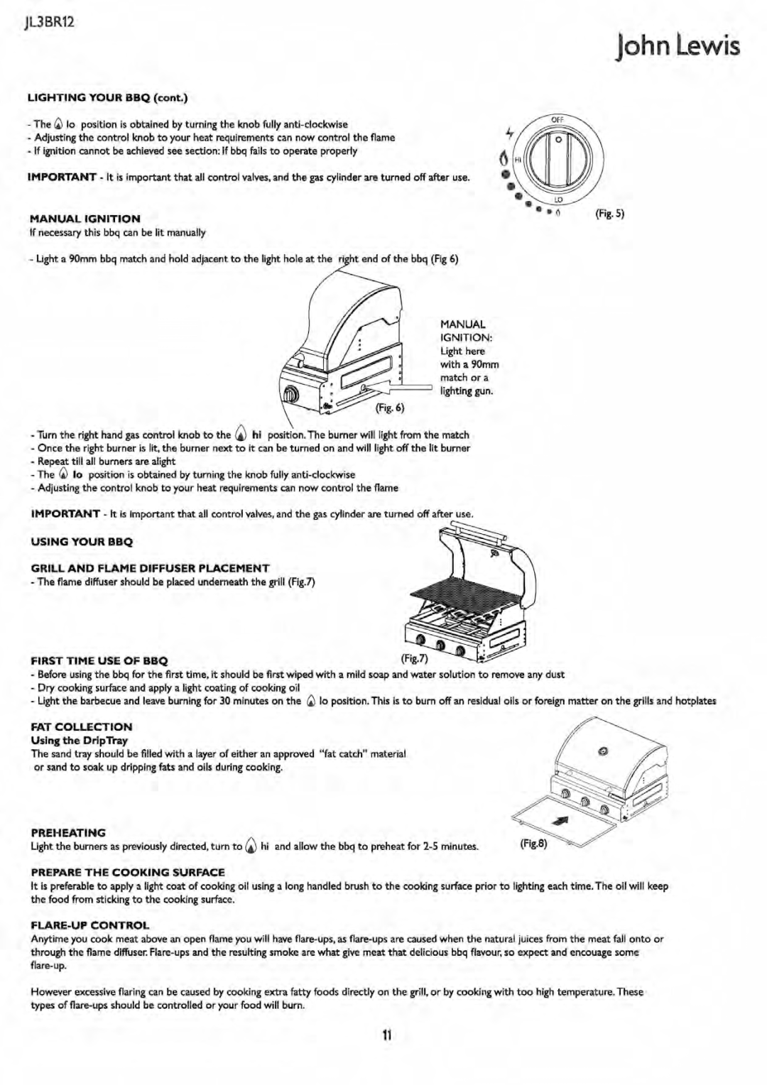 John Lewis JL3BR12 manual 