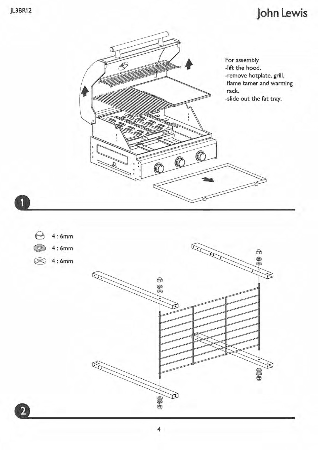 John Lewis JL3BR12 manual 