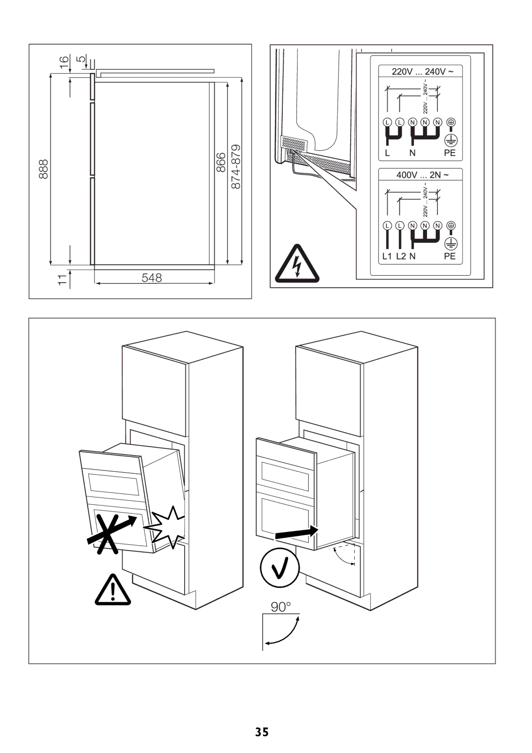 John Lewis JLBIDO913 instruction manual 888 866 548 