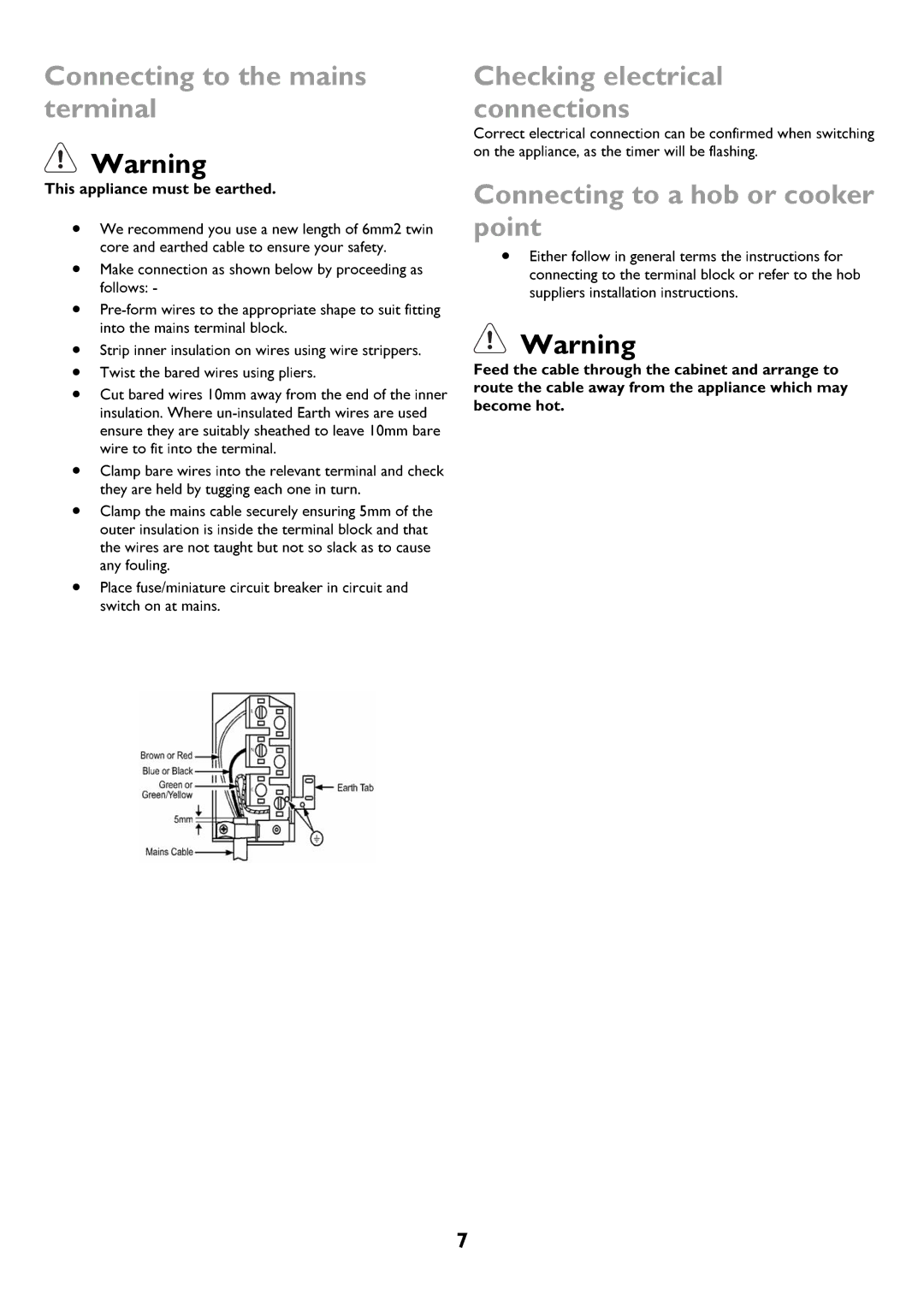 John Lewis JLBIDOS906 instruction manual Thbaredwiresusingpliers, Point, Onwiresusingwirestrippers 