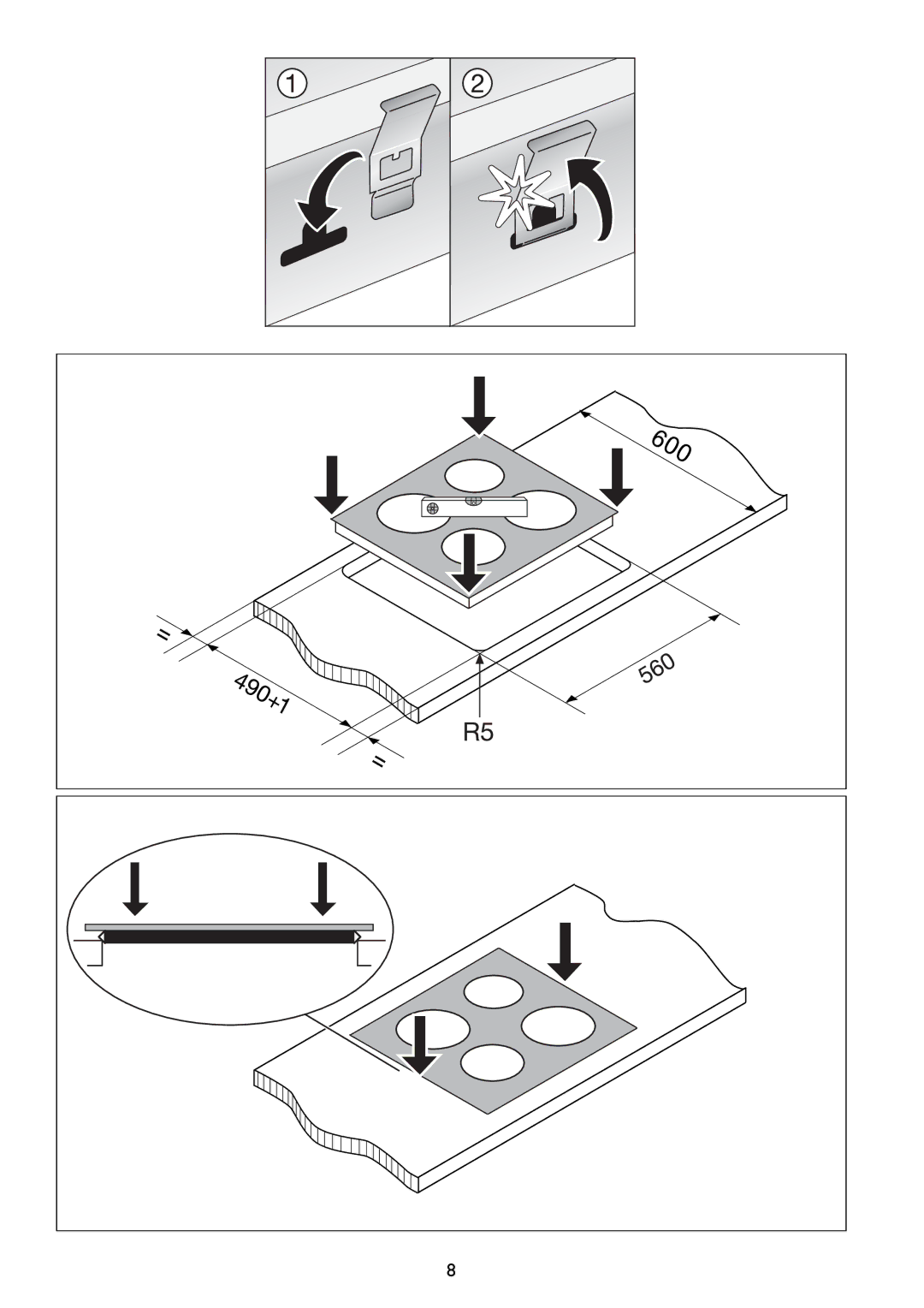 John Lewis JLBIIH603 instruction manual 