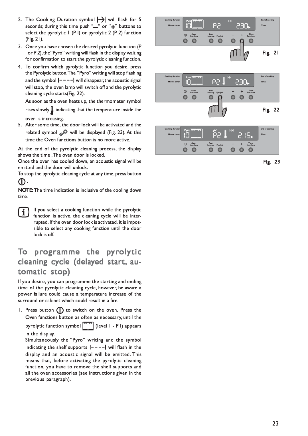 John Lewis JLBIOS603 instruction manual Fig. Fig. Fig 
