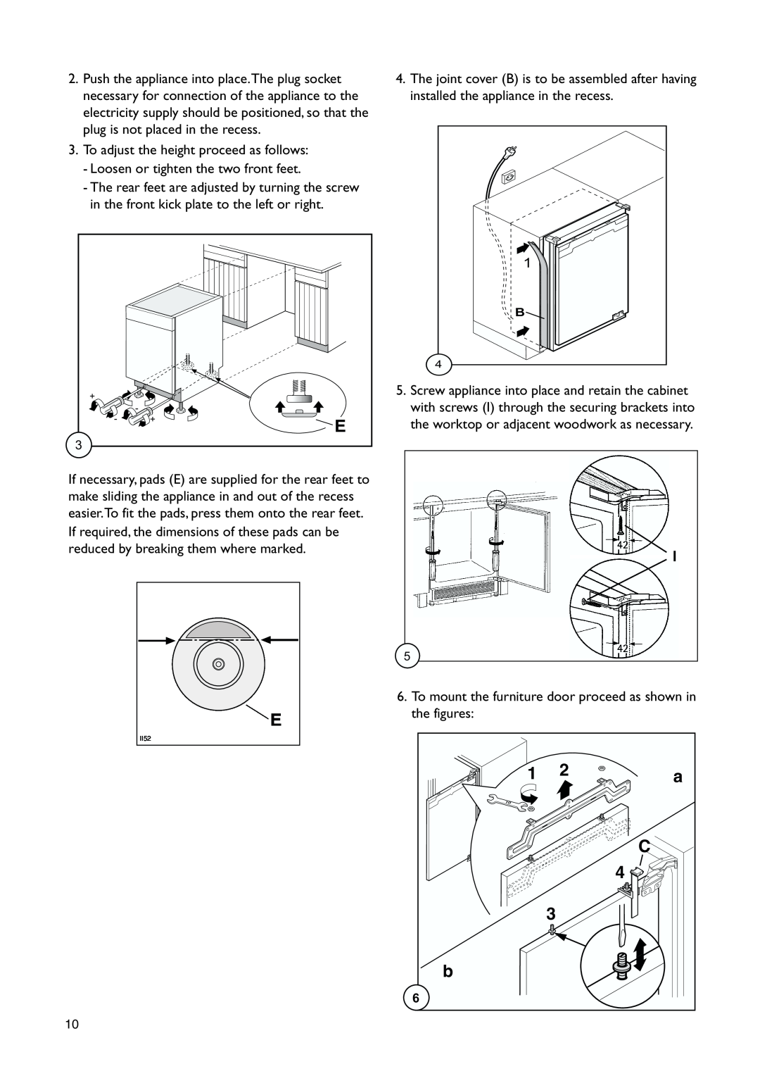 John Lewis JLBIUCF 01 instruction manual 
