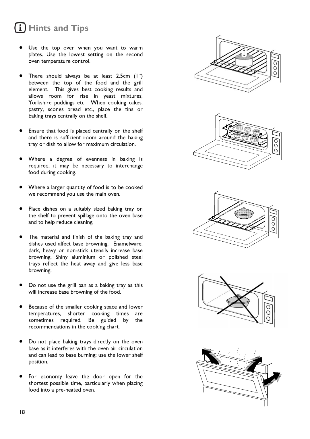 John Lewis JLDUOS705 instruction manual Hints and Tips 