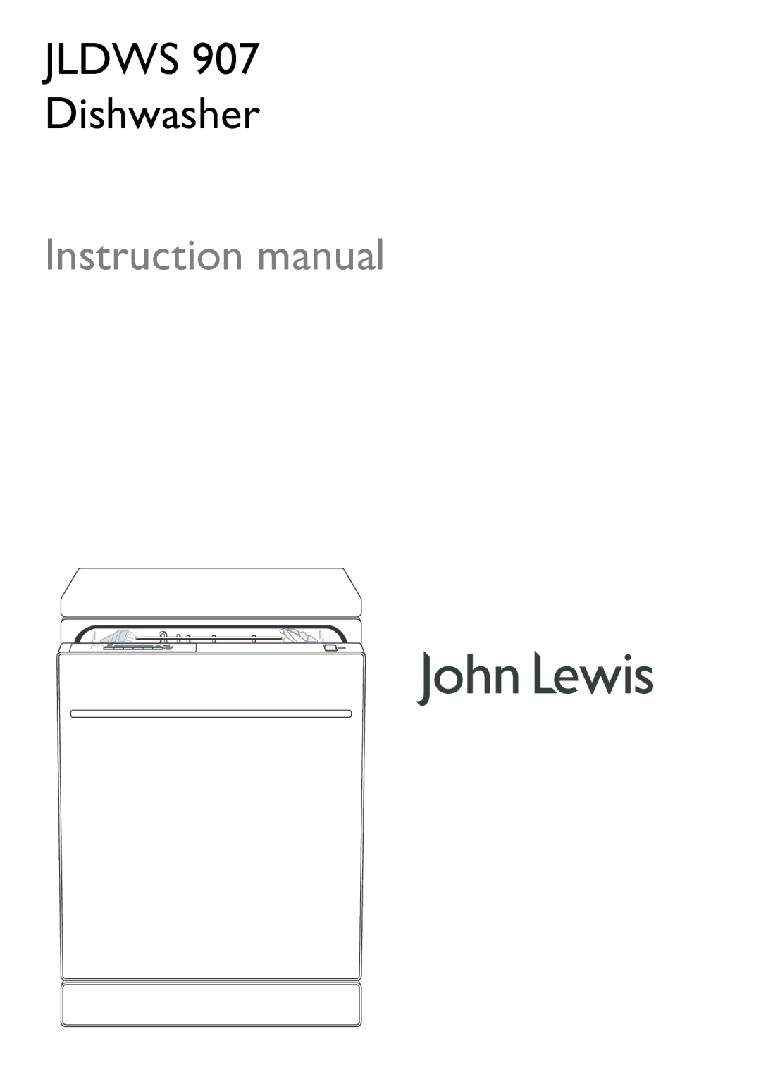 John Lewis JLDWS 907 instruction manual Jldws 