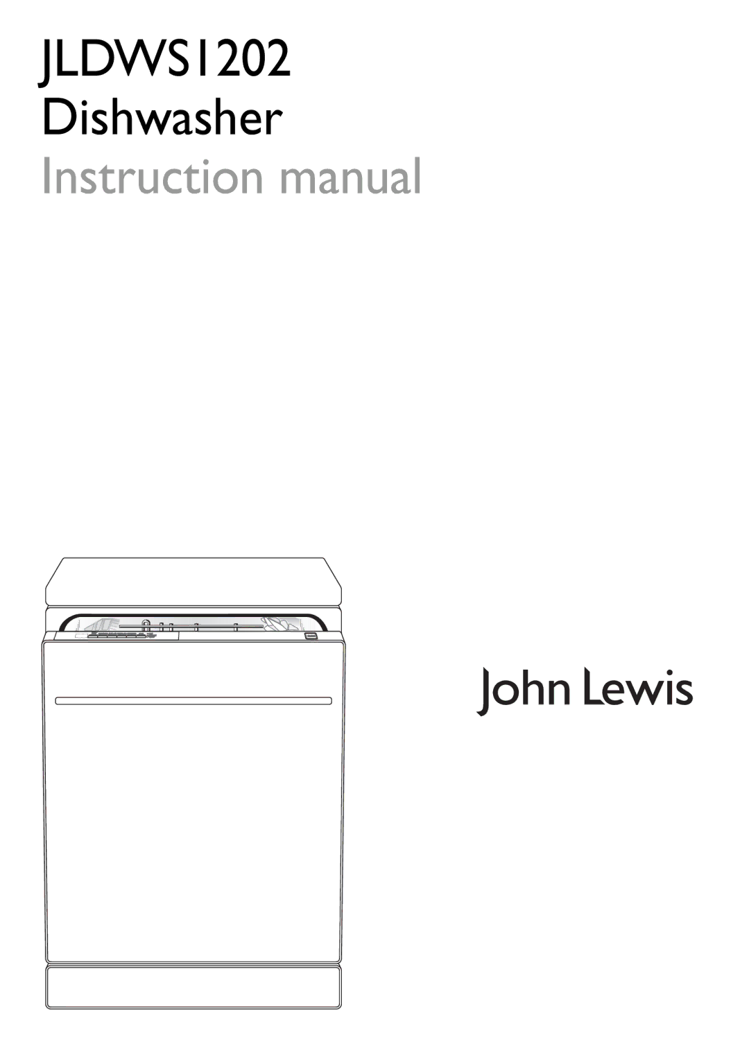 John Lewis JLDWS1202 instruction manual 