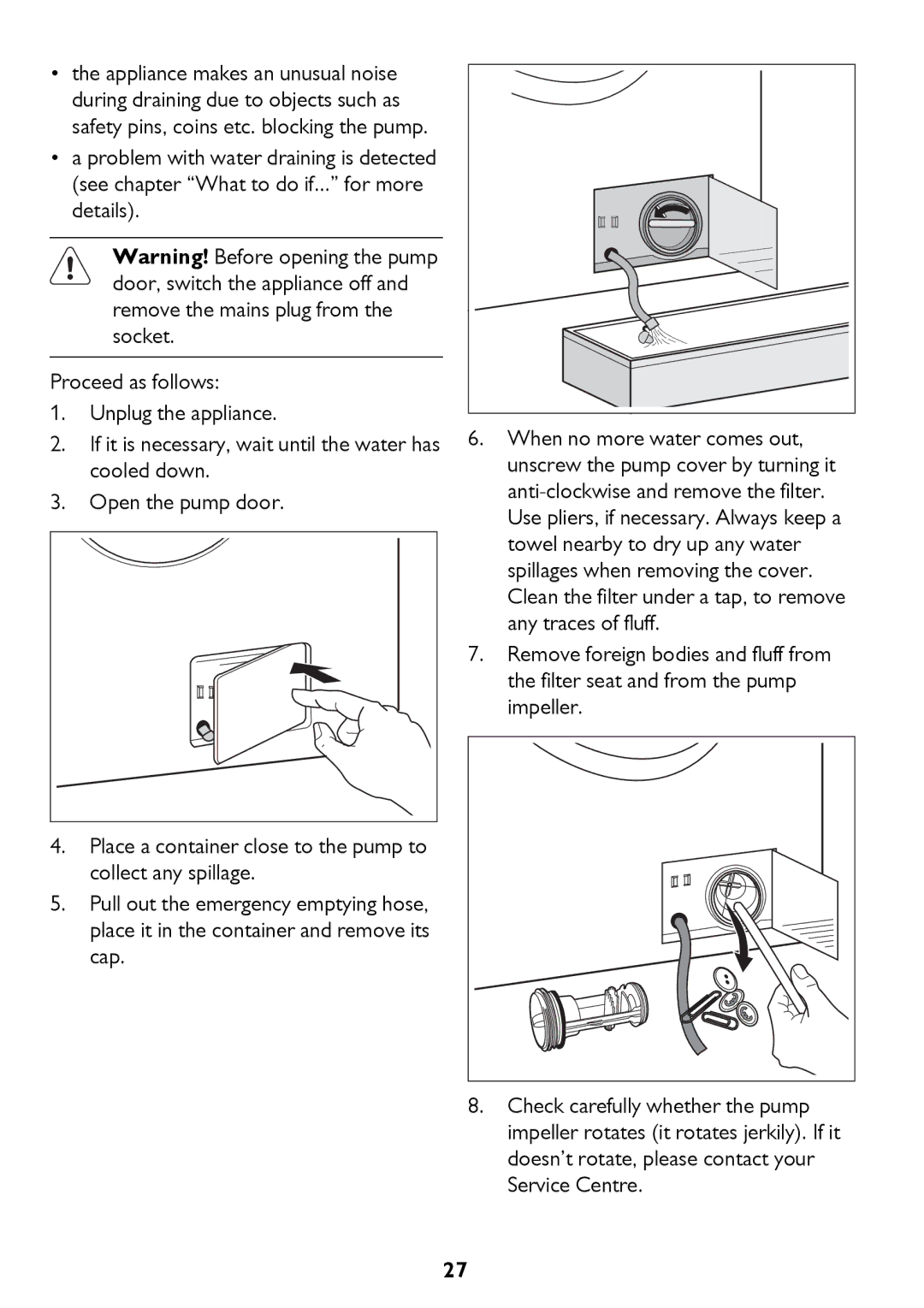 John Lewis JLWM 1410 instruction manual 