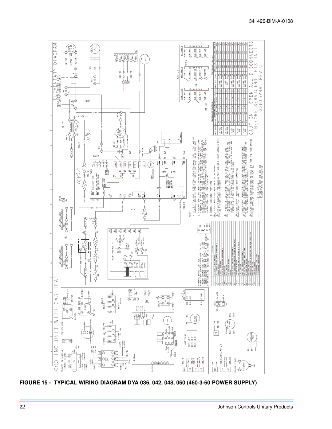 Johnson Controls 341426-BIM-A-0108 installation manual 