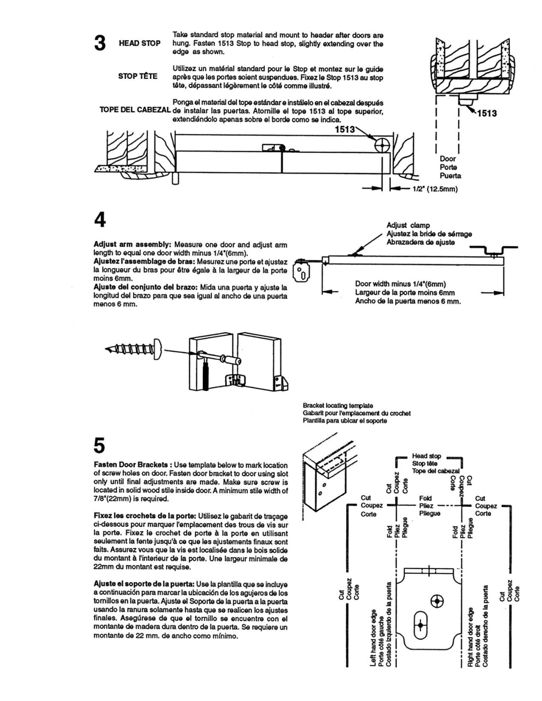 Johnson Hardware 1601 SERIES manual 