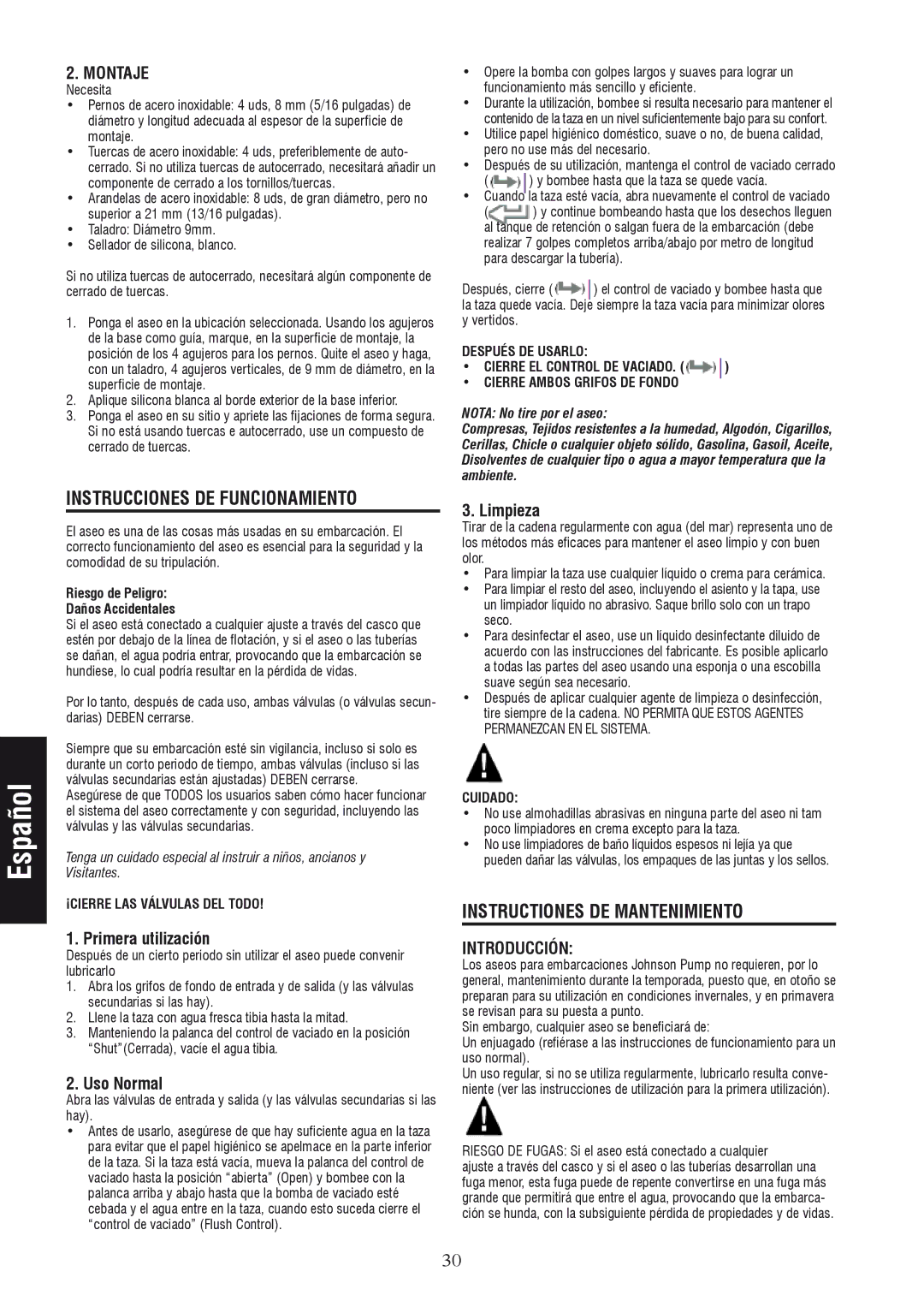 Johnson Hardware IB-412 R01 Instrucciones DE Funcionamiento, Instructiones DE Mantenimiento, Montaje, Introducción 