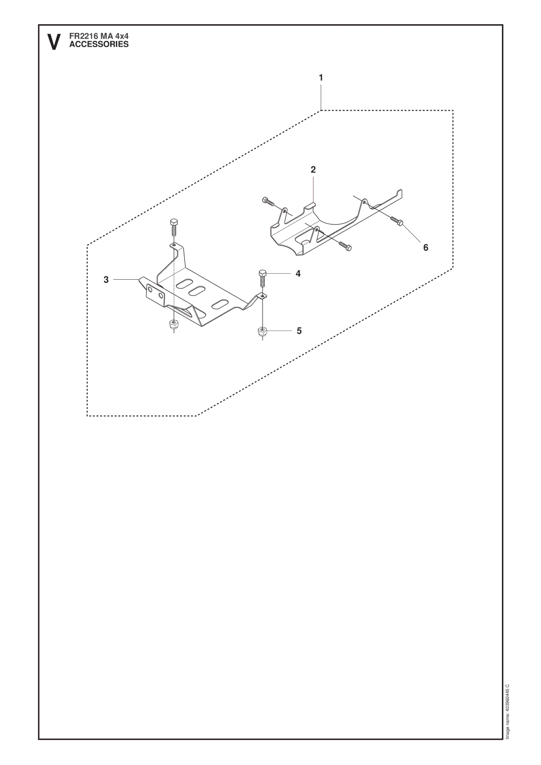 Jonsered FR2216 MA 4X4 manual Accessories 