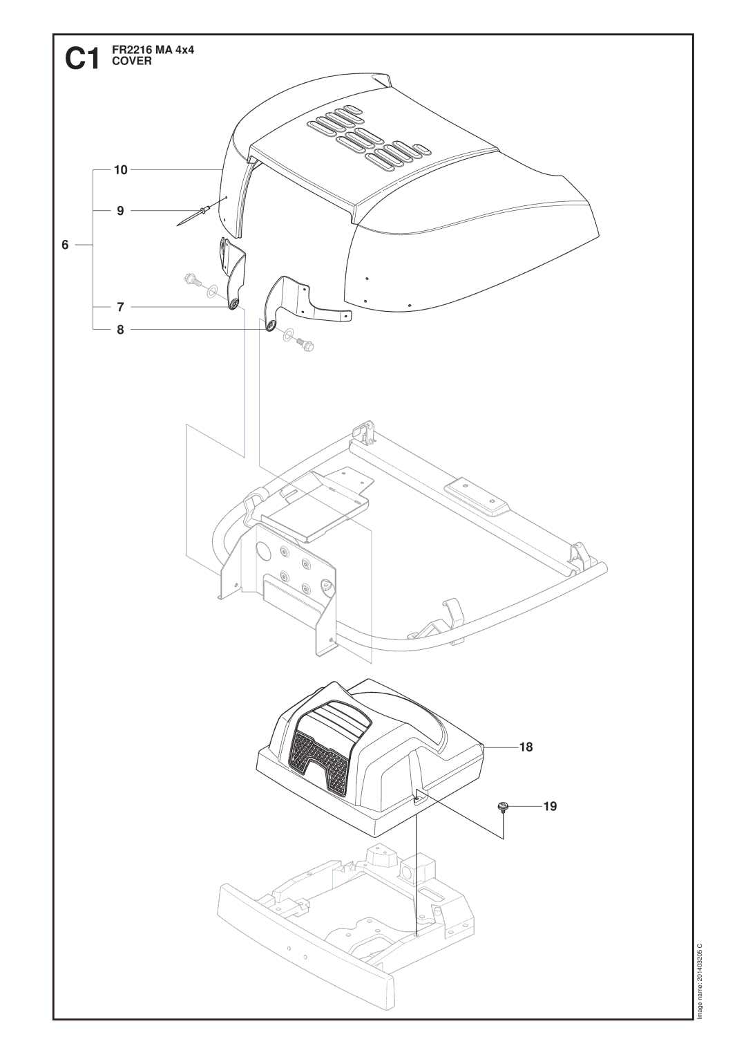 Jonsered FR2216 MA 4X4 manual C1 Cover 