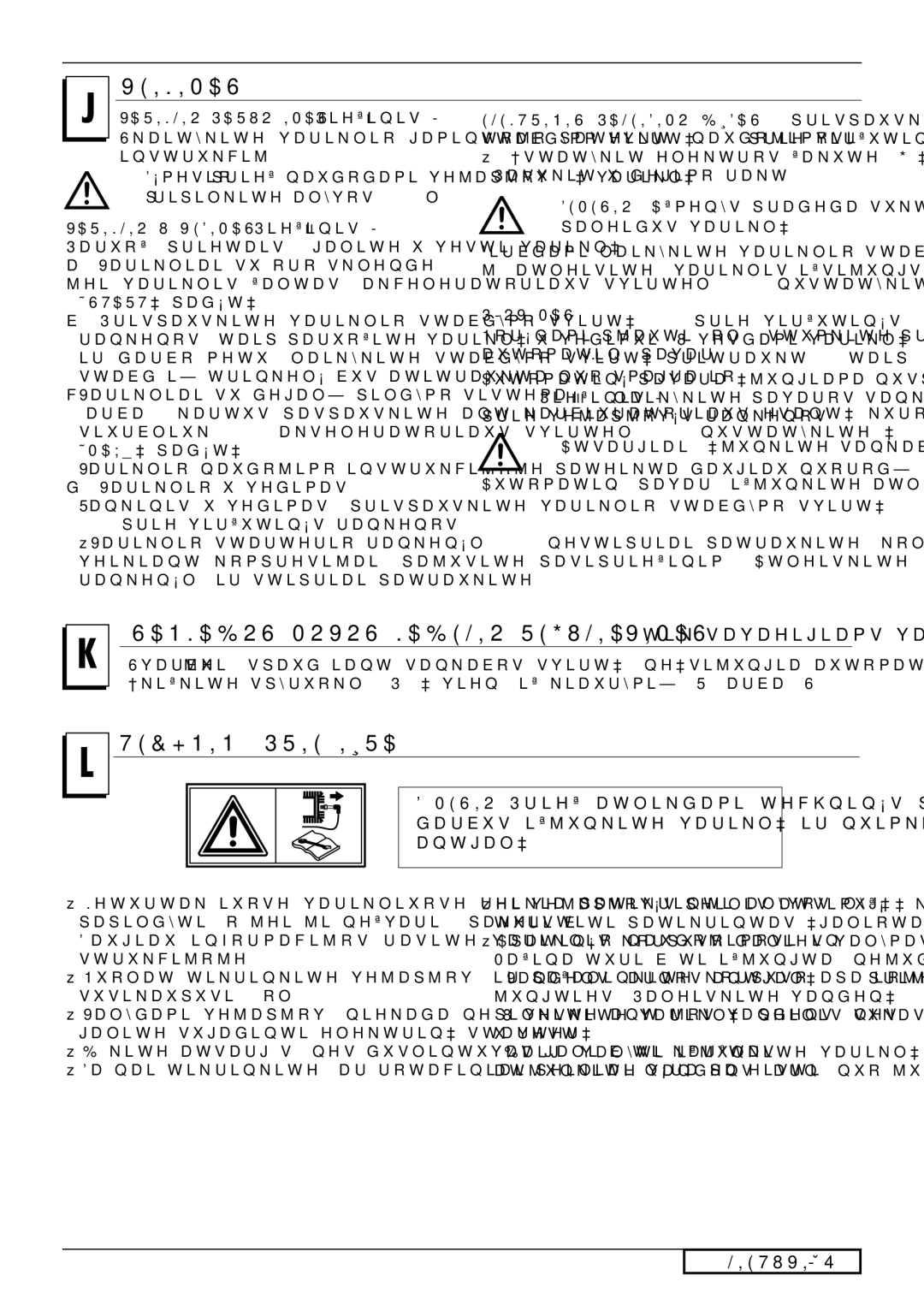 Jonsered LM2151 CMD, LM2146 CD, LM2150 CMD, LM2147 CMDE manual Veikimas 