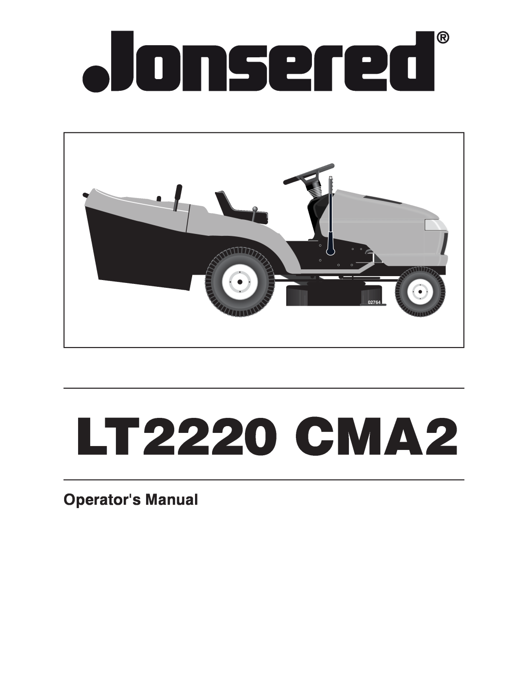 Jonsered LT2220 CMA2 manual Operators Manual, 02764 