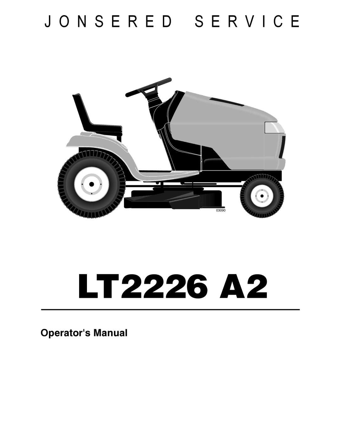 Jonsered LT2226 A2 manual 